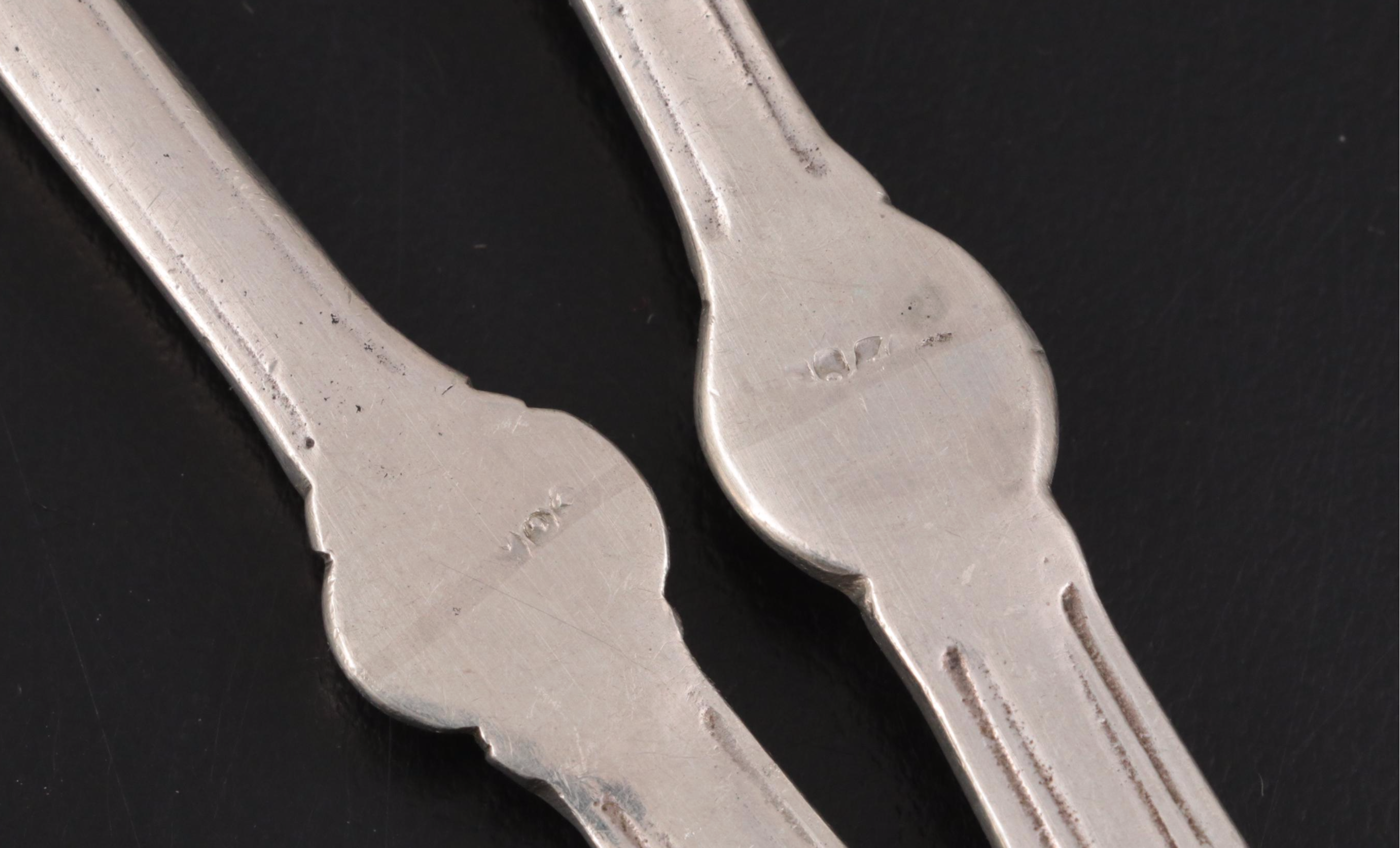 Christofle French and Other Silver Plate Flatware in Wooden Storage Chest