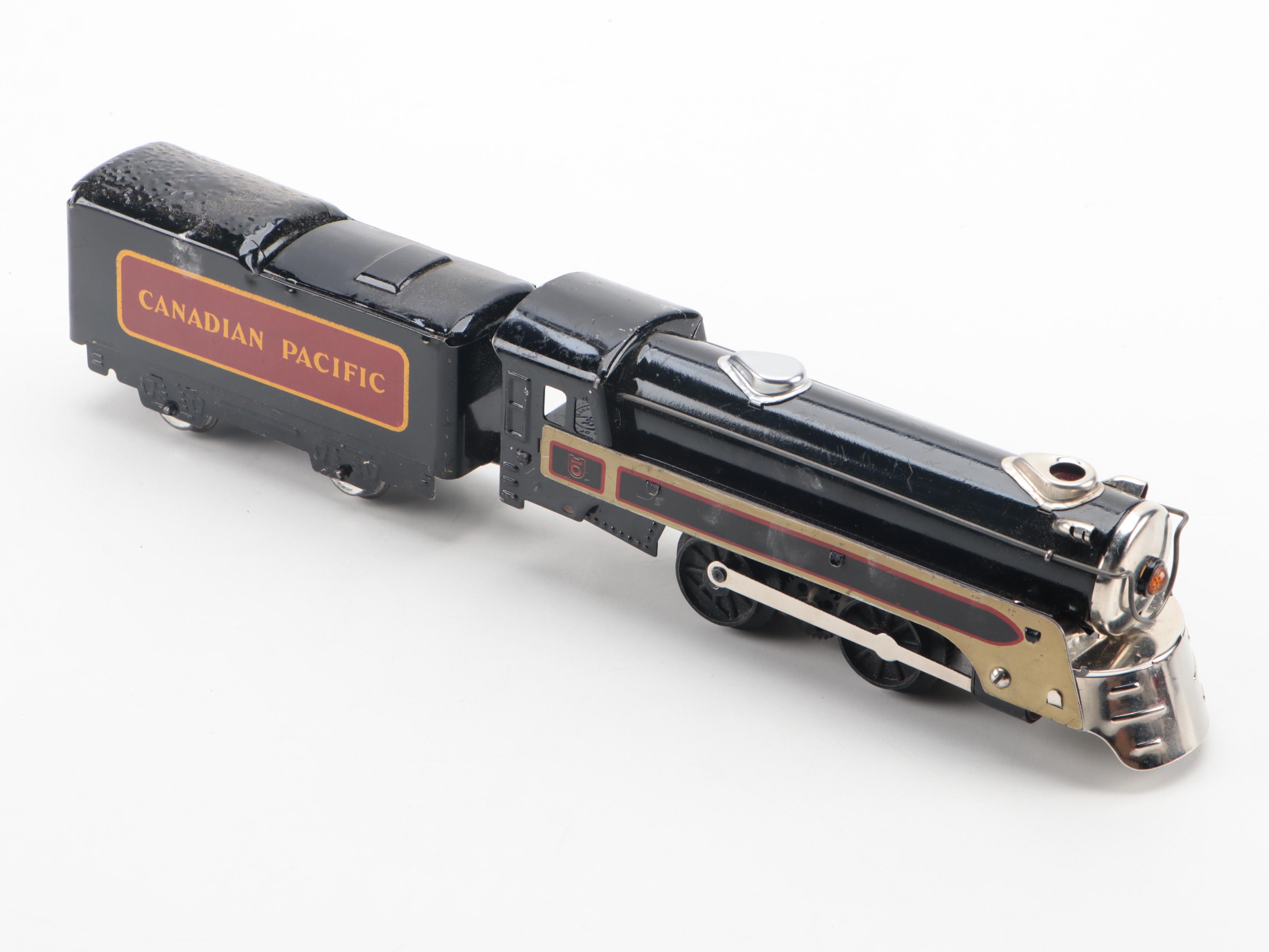 Louis Marx & Co. Tin Litho O Gauge Train with Original Box