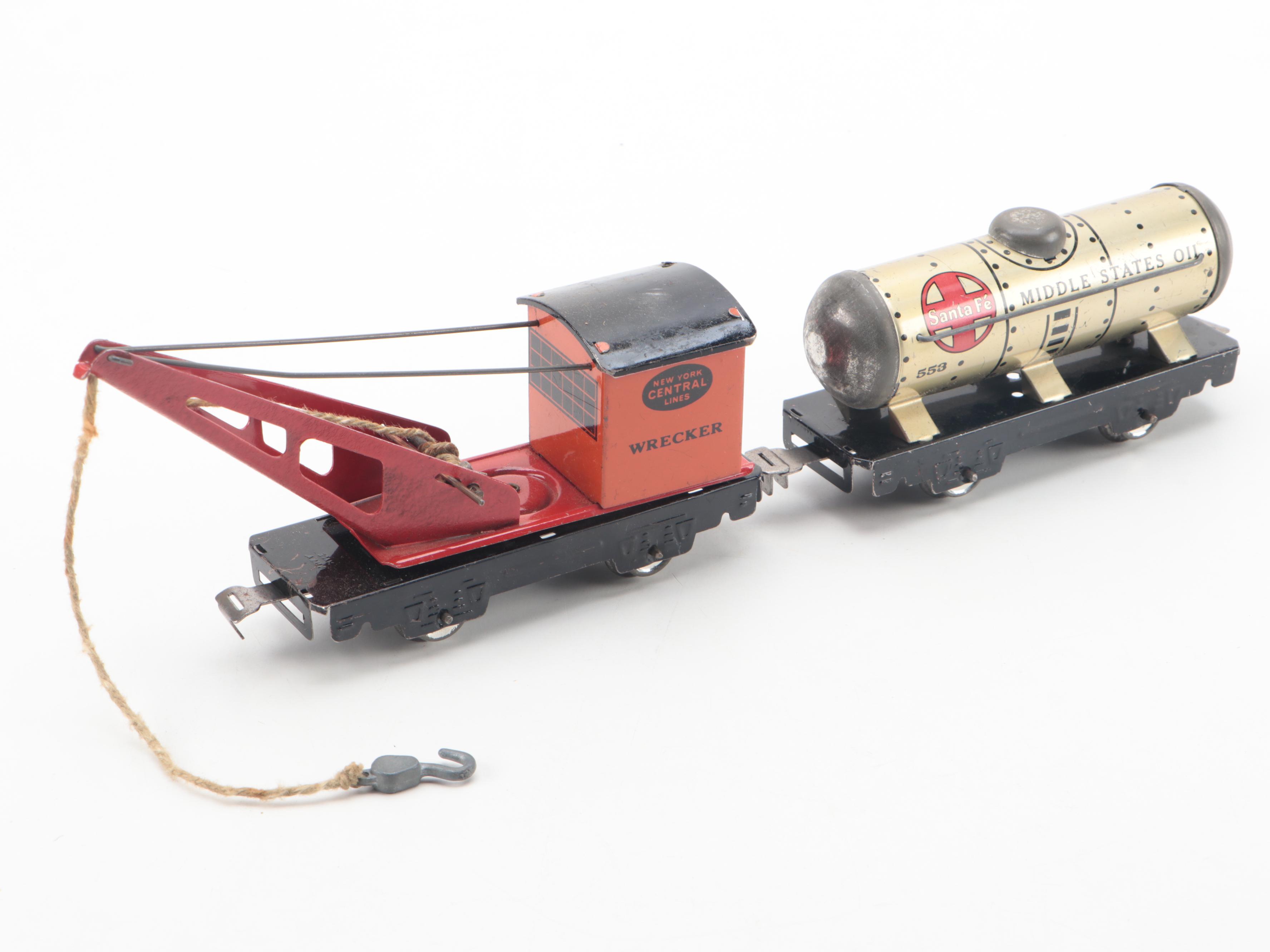 Louis Marx & Co. Tin Litho O Gauge Train with Original Box