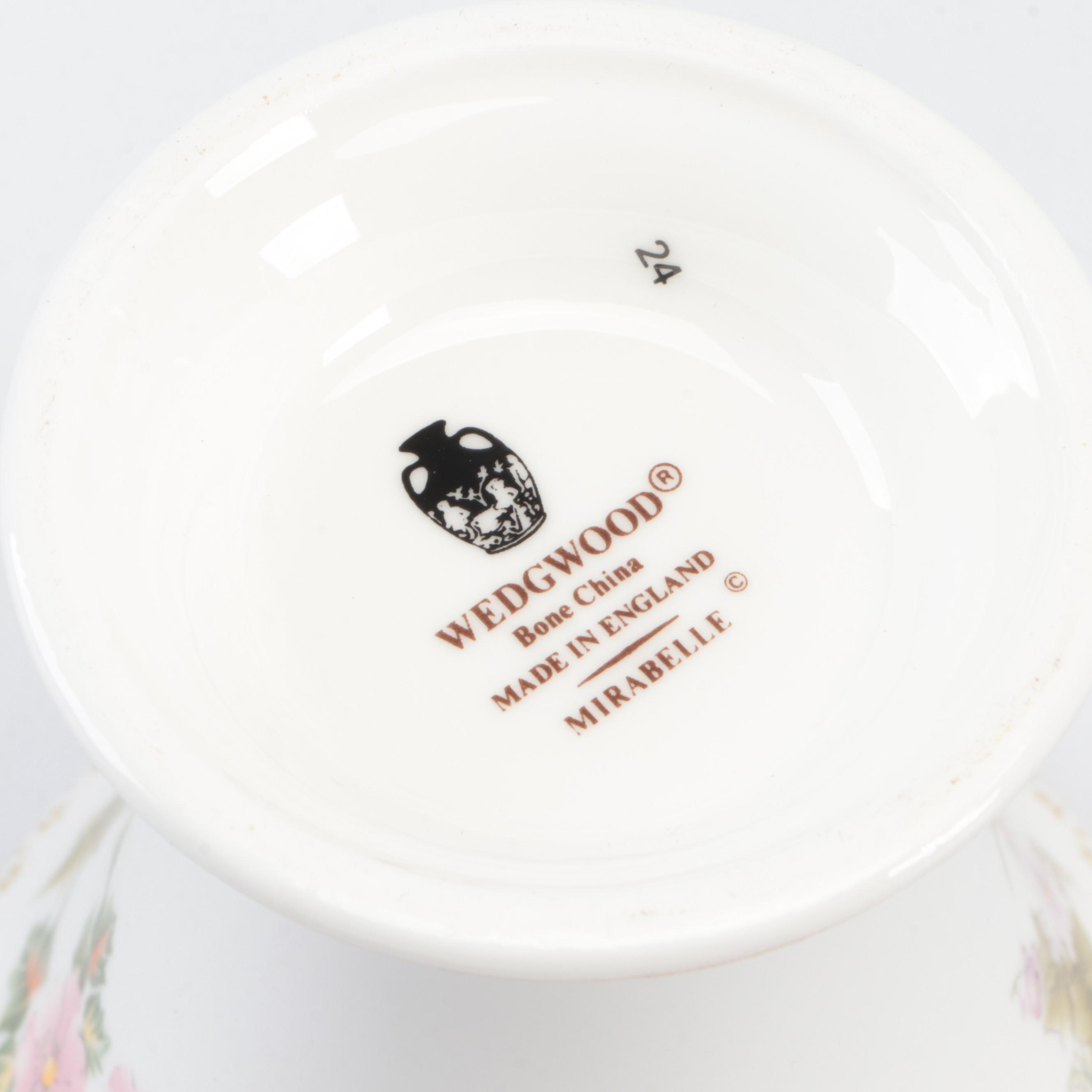 Coalport "Ming Rose" Bowl and Tray with Other Vase and Dishes