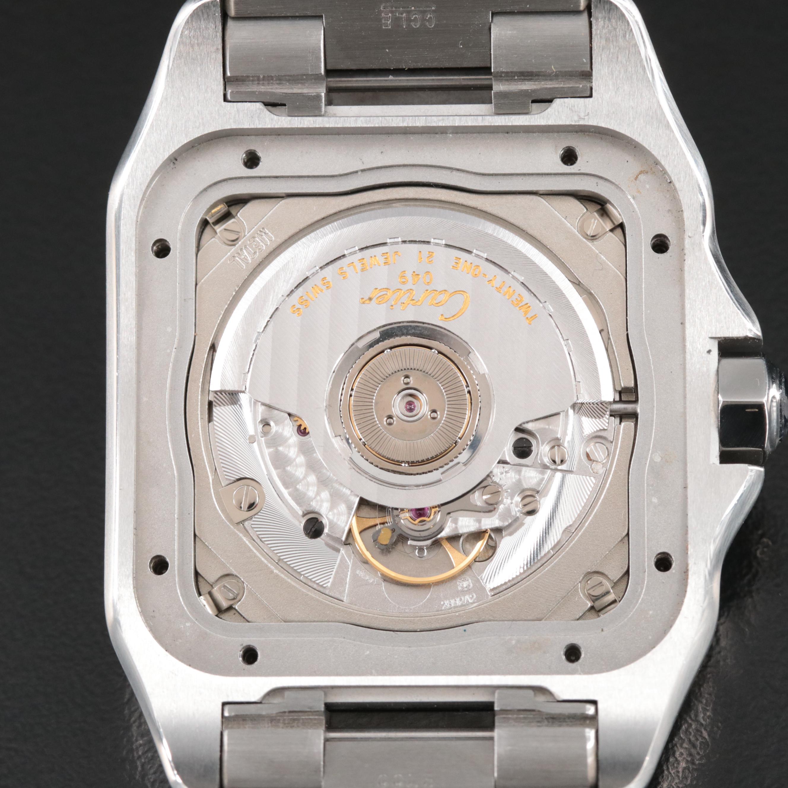 Cartier Santos 100 Automatic Stainless Steel Watch