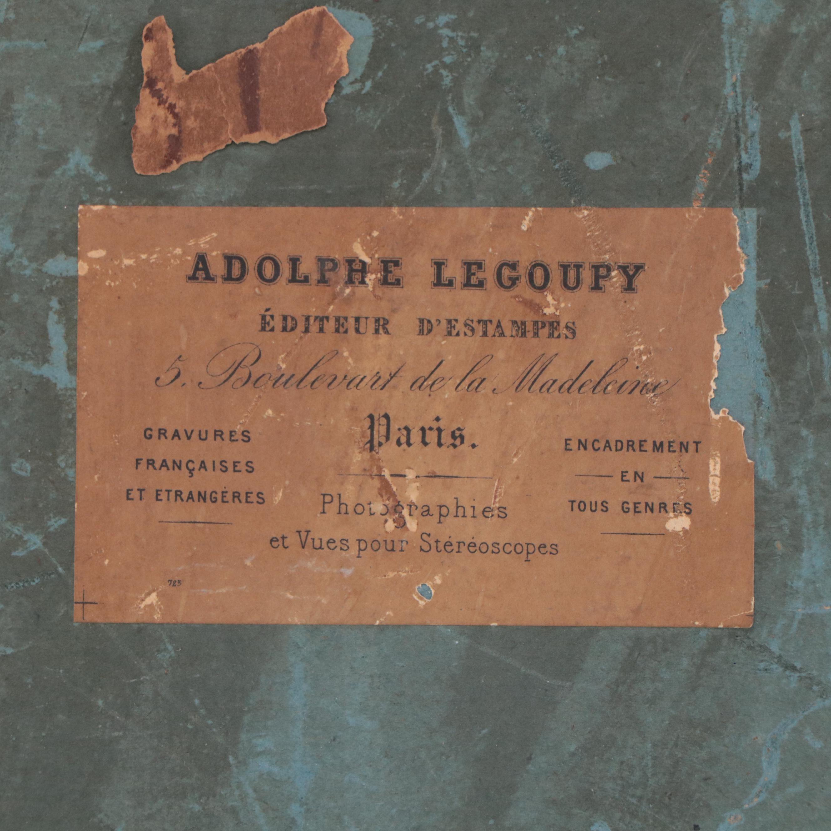 Cecile Payen Watercolor Portrait of Woman, Late 19th Century