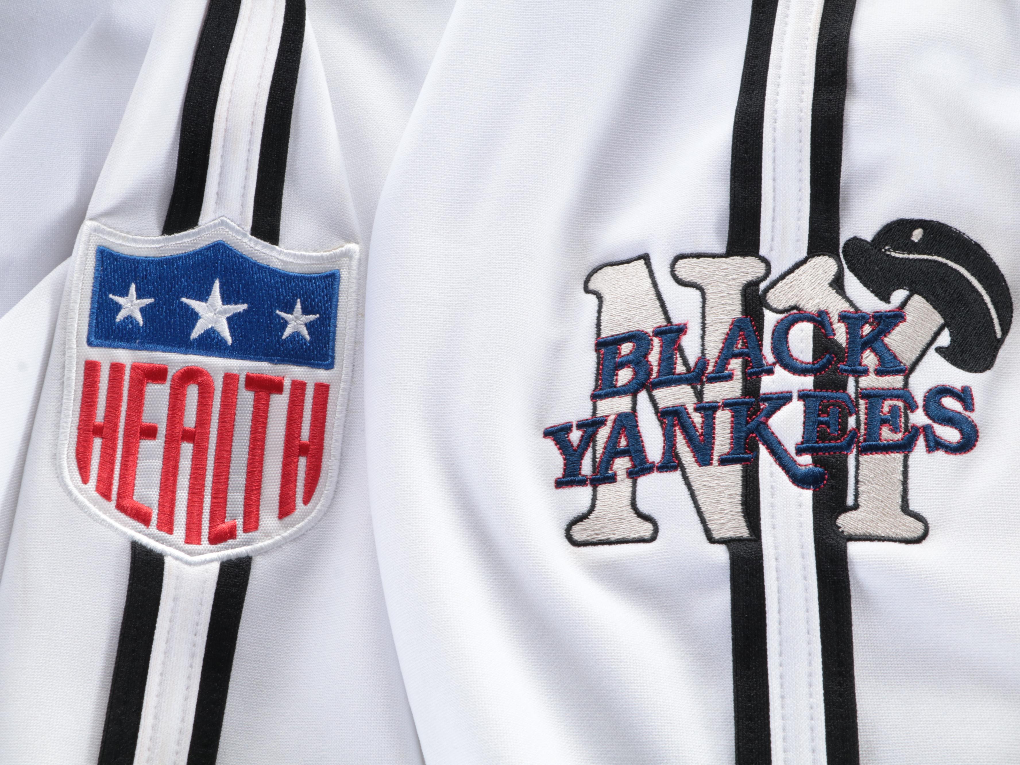 New York Black Yankees Signed Stitched Jersey with Negro League Poster and More