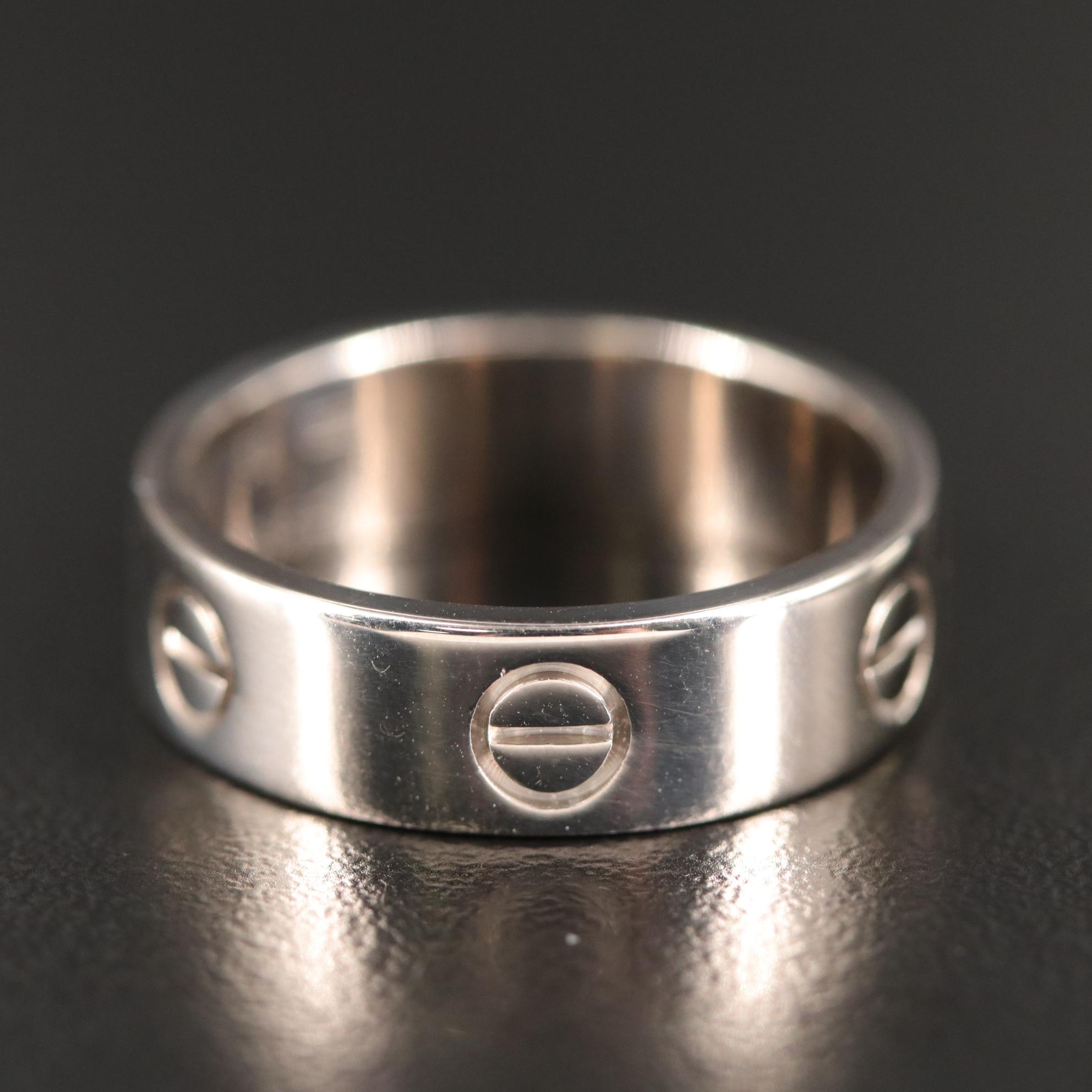 Cartier 18K Love Ring