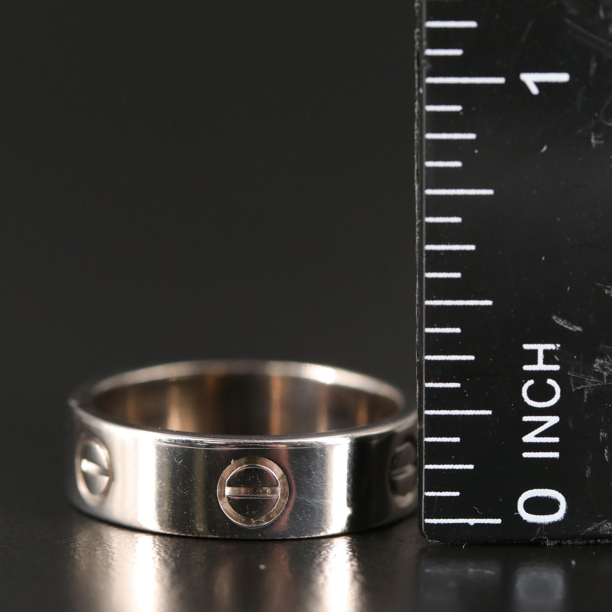 Cartier 18K Love Ring