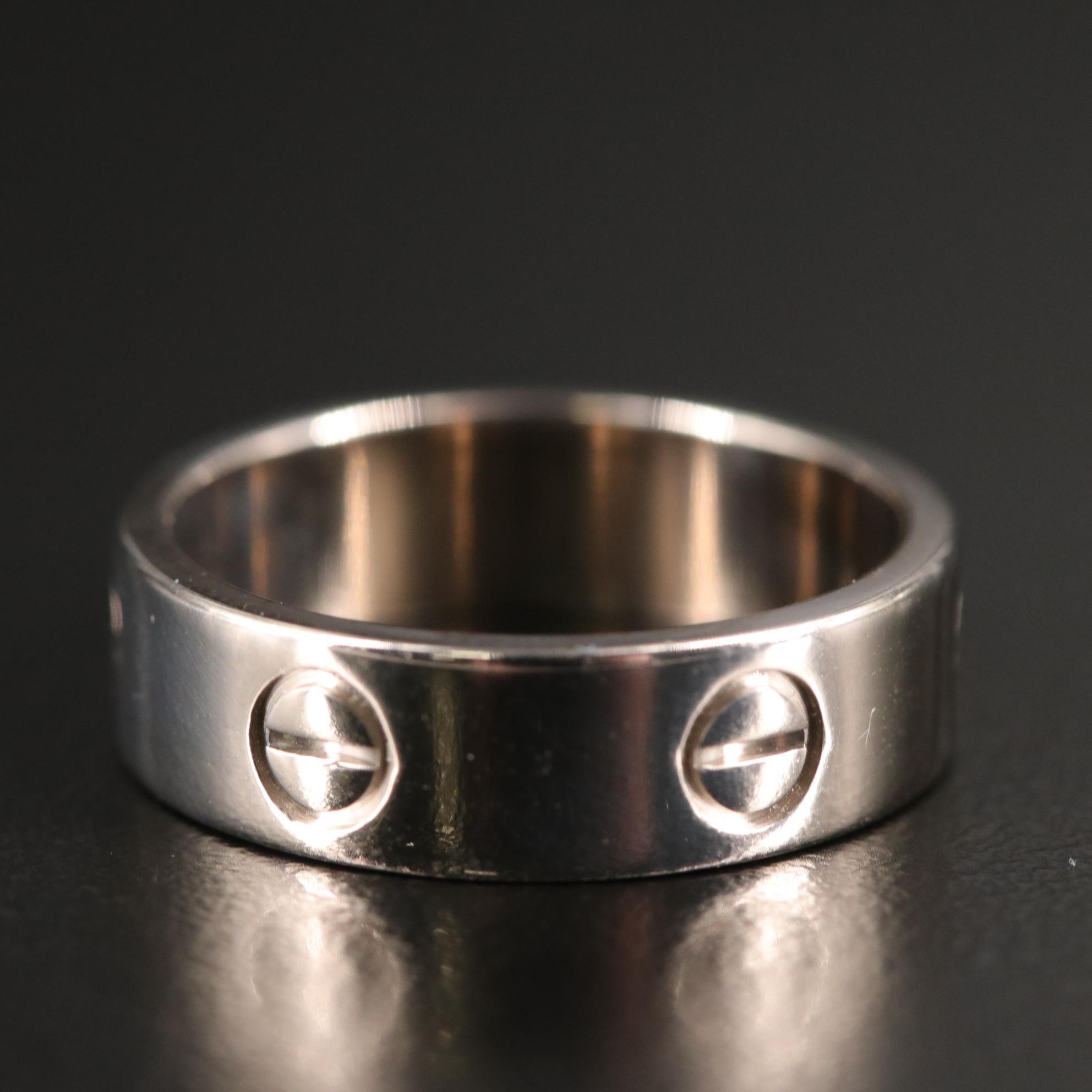 Cartier 18K Love Ring