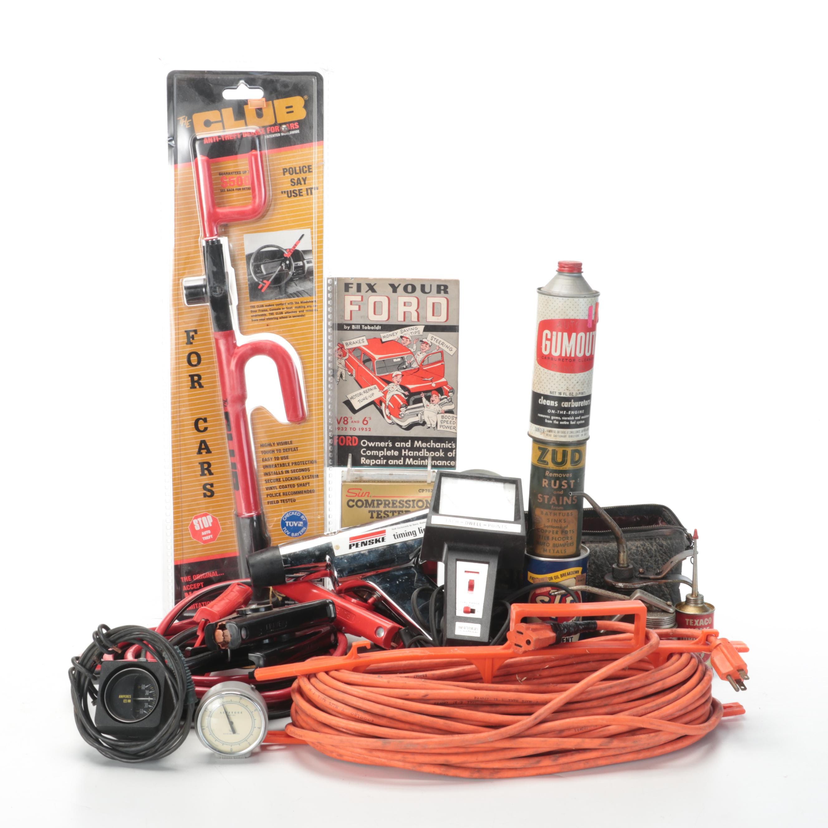 Winner "The Club" AntiTheft Club, Extension Cord, Cans and More EBTH