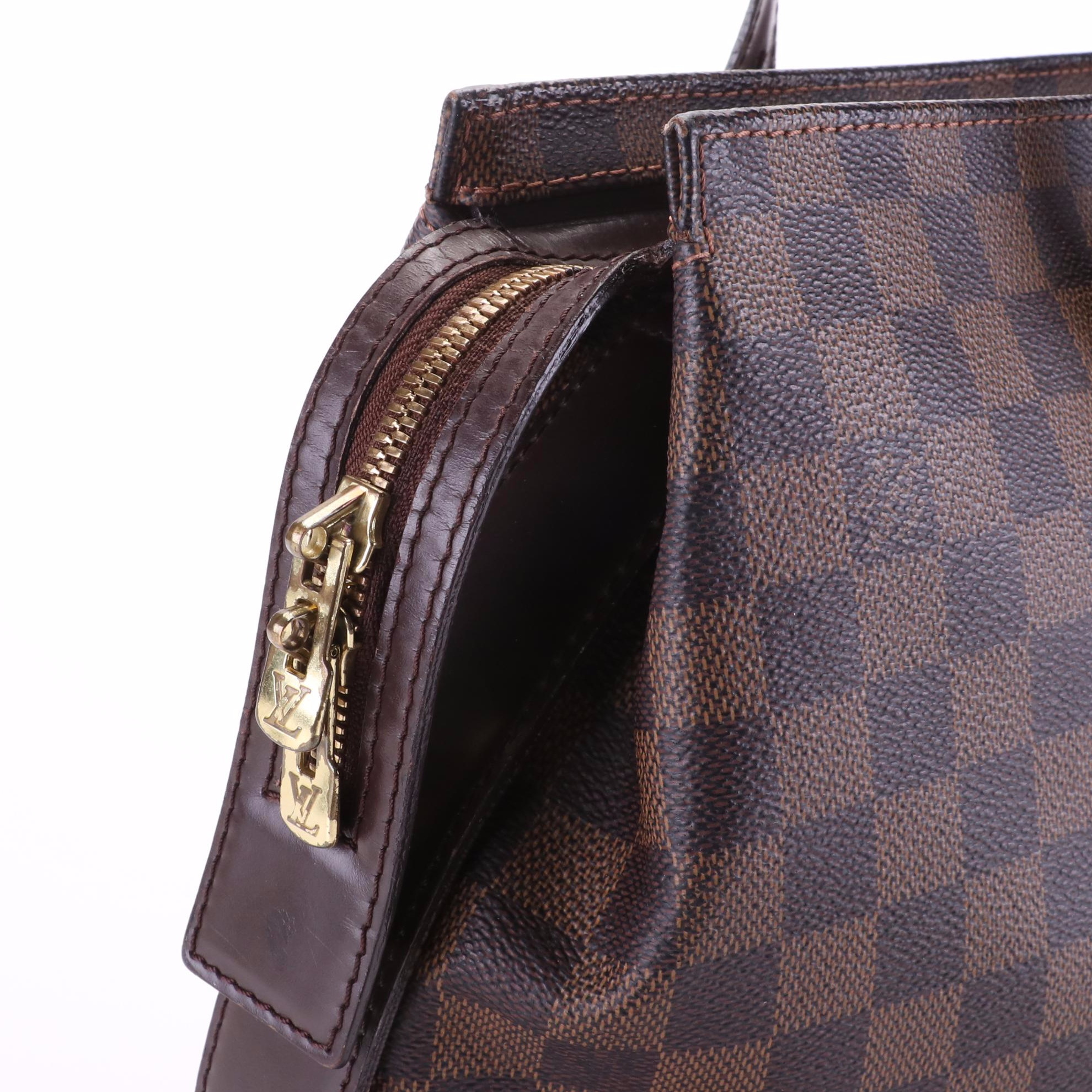 Louis Vuitton Chelsea Brown Leather Handbag