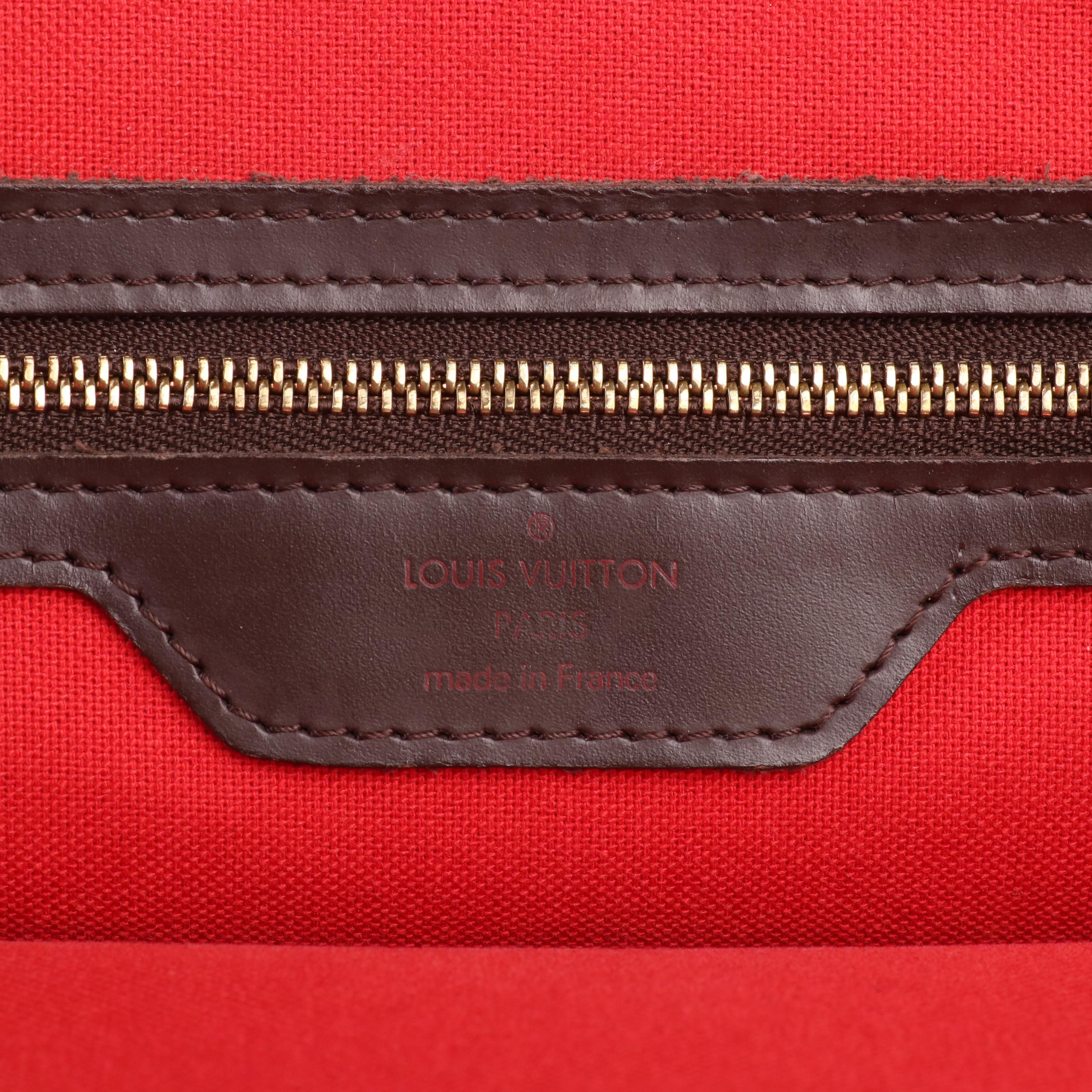 Louis Vuitton Chelsea Brown Leather Handbag