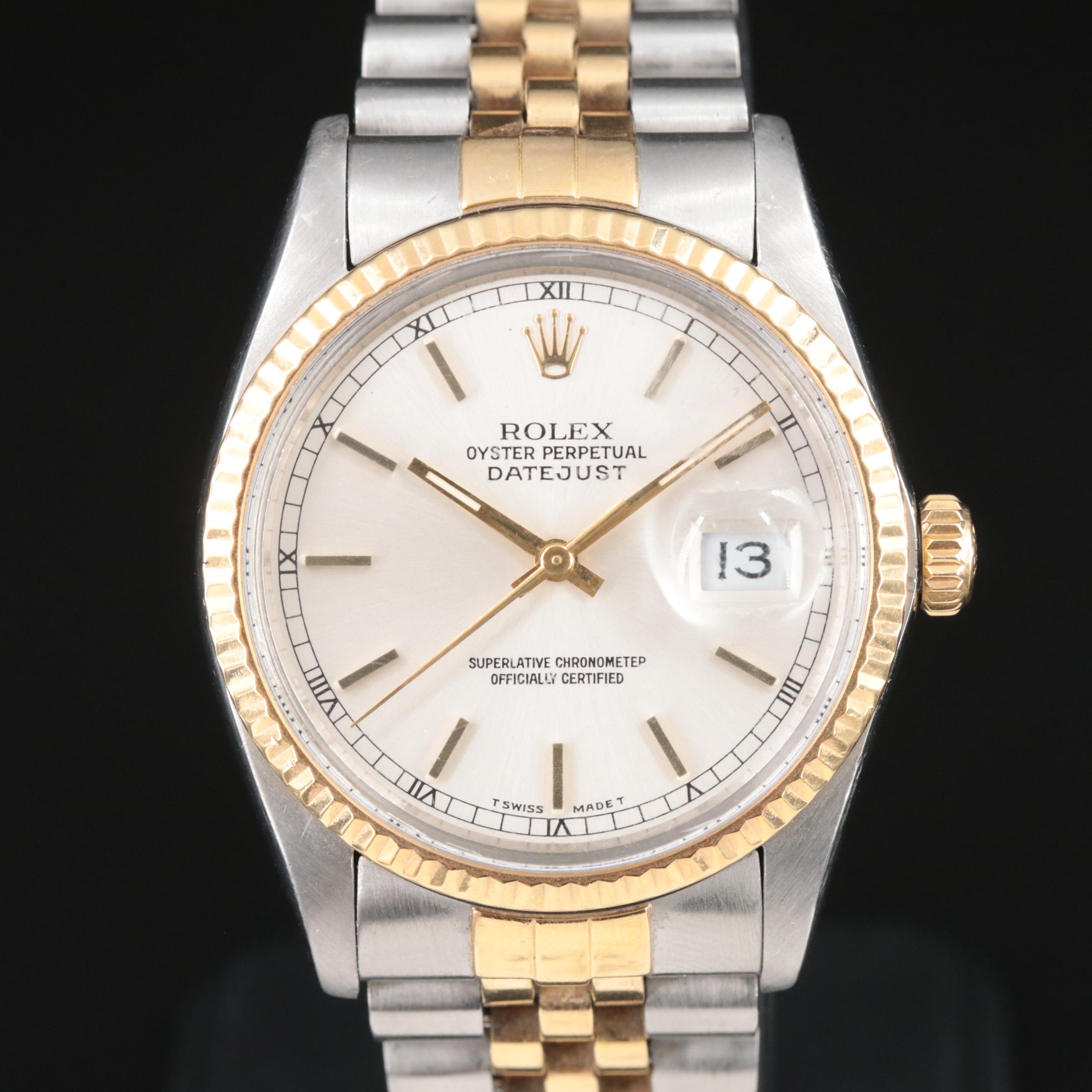 1984 Rolex Oyster Perpetual Datejust Watch