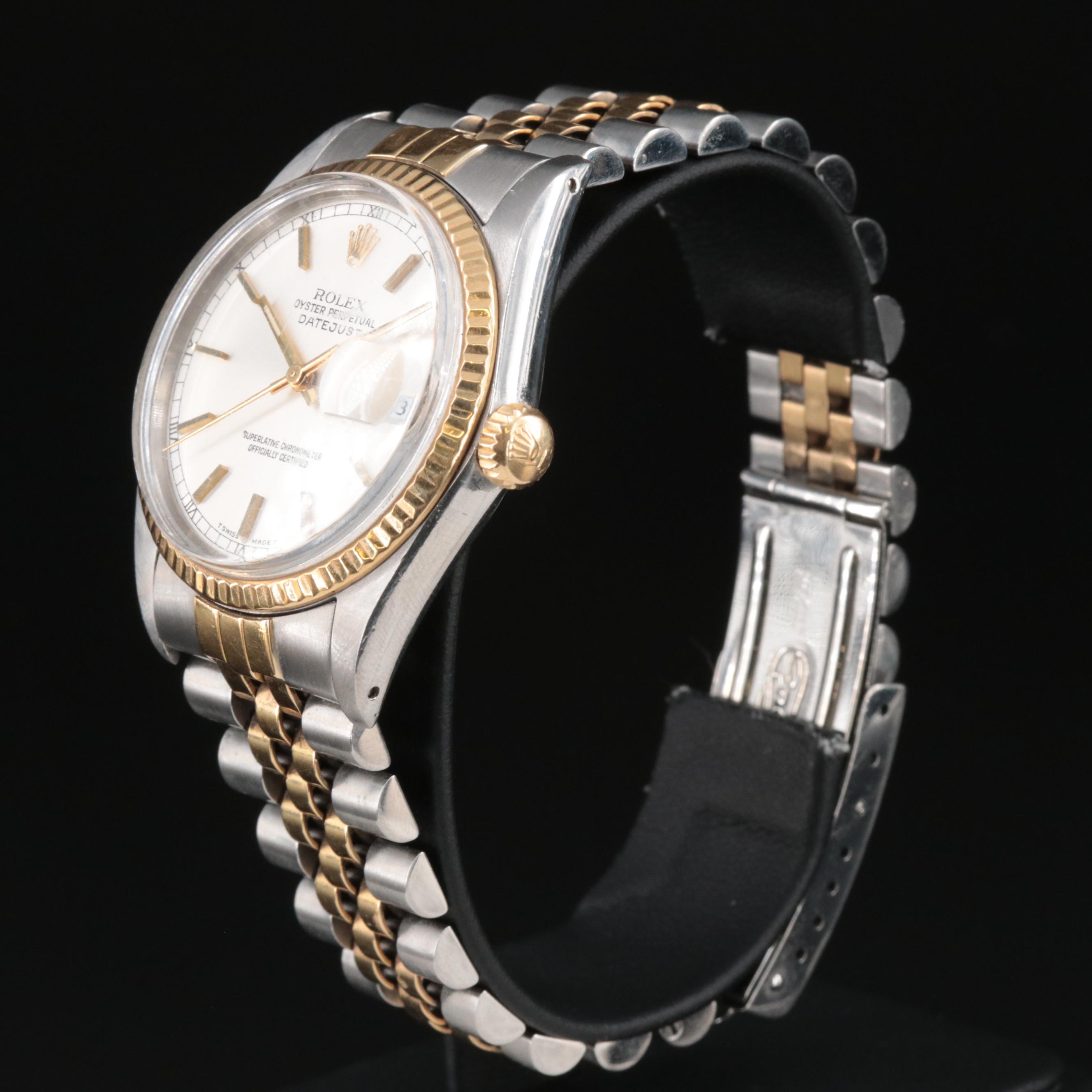 1984 Rolex Oyster Perpetual Datejust Watch