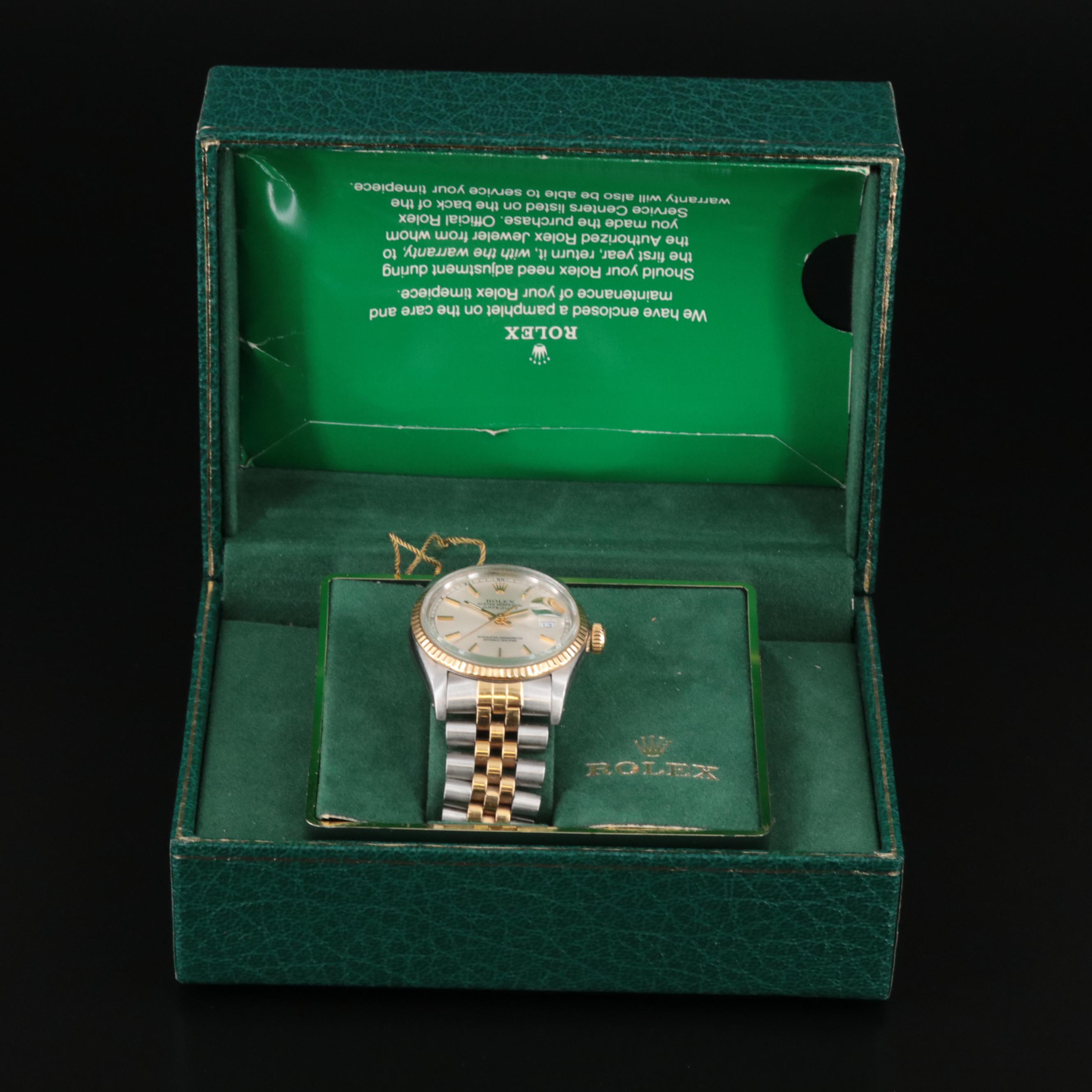 1984 Rolex Oyster Perpetual Datejust Watch