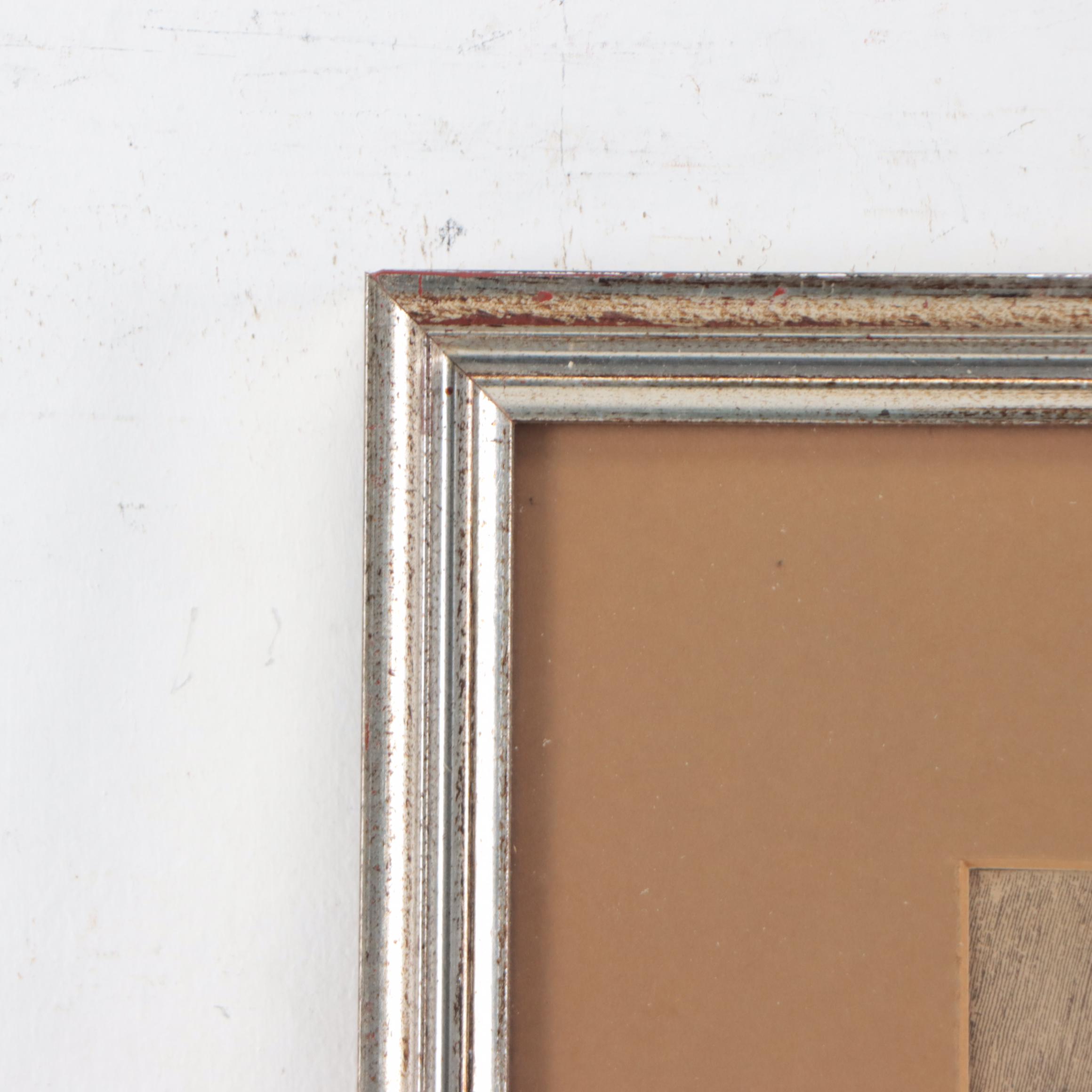 "Napoleon on Board the Bellerophon” Engraving by W Q Orchardson