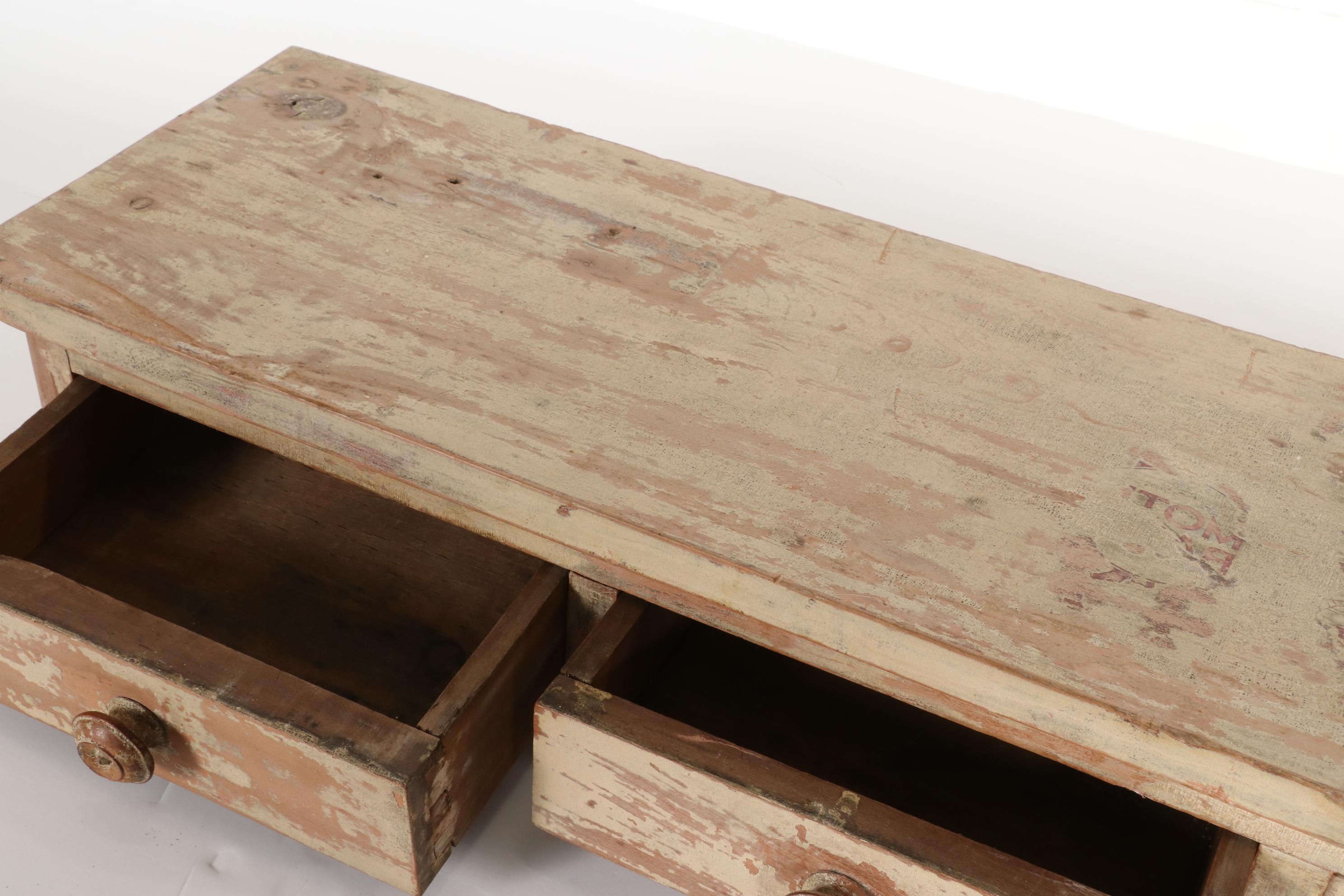 Victorian Painted Wooden Drawer Set