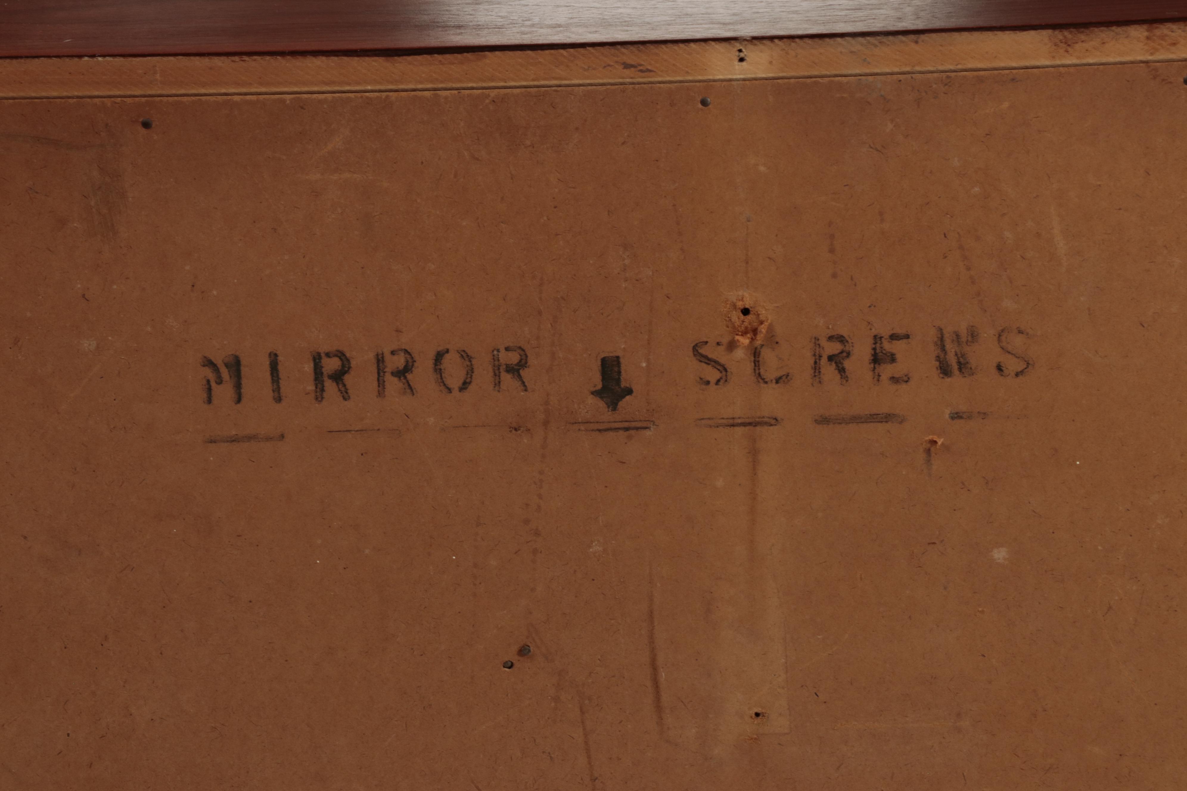 Mid Century Modern Style Walnut Finished Dresser, Mid to Late 20th Century