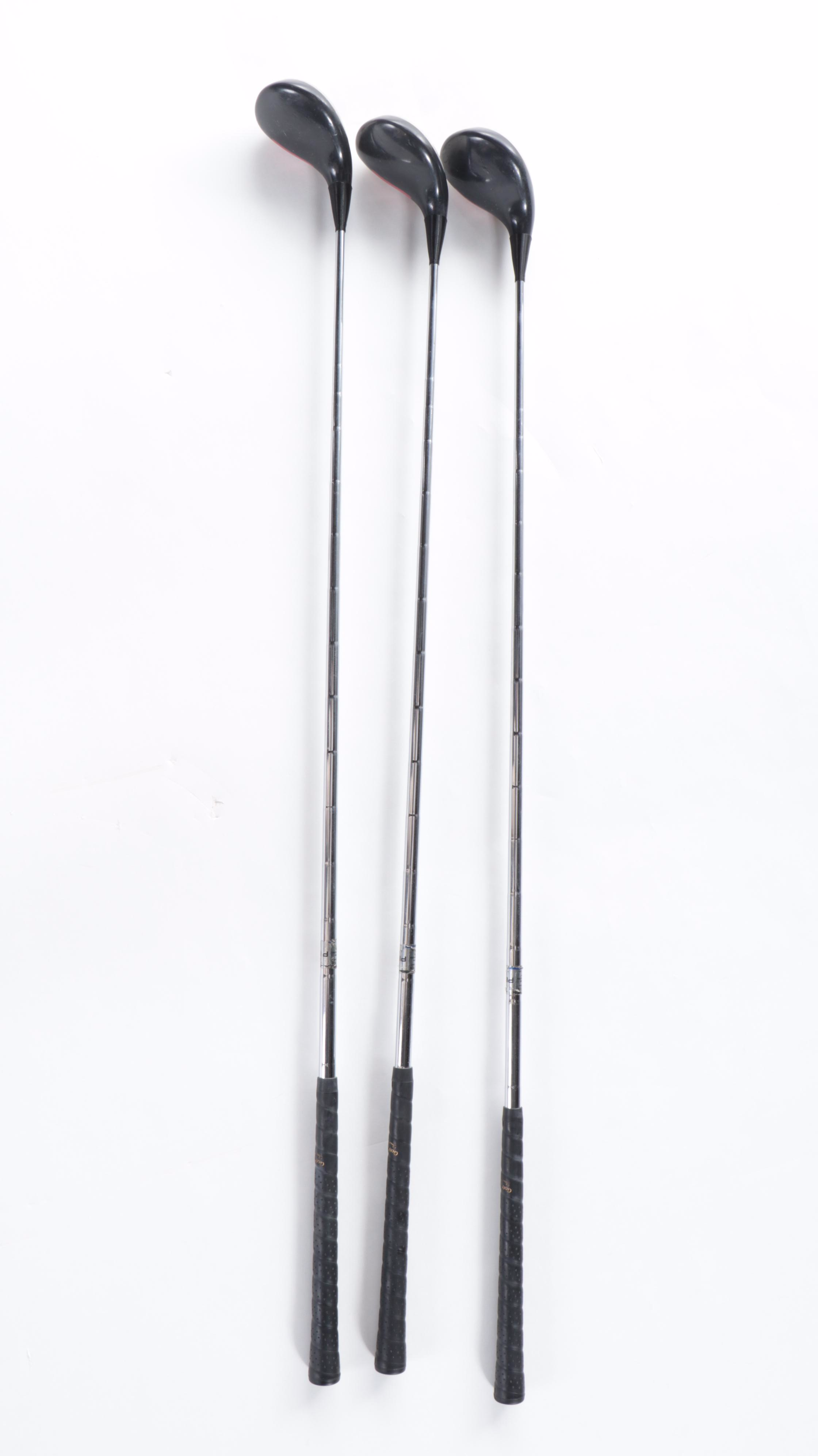 Ping Eye 2 Karsten Golf Clubs Set With Hunter Nylon Zipper Covered Golf Bag