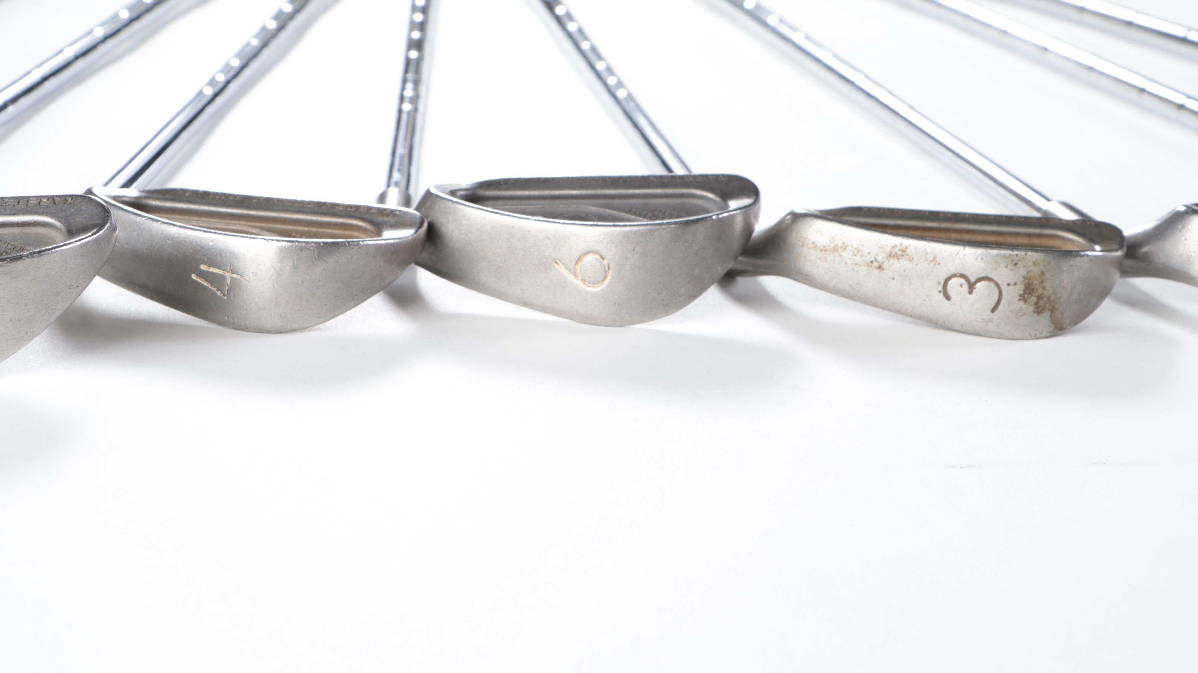 Ping Eye 2 Karsten Golf Clubs Set With Hunter Nylon Zipper Covered Golf Bag