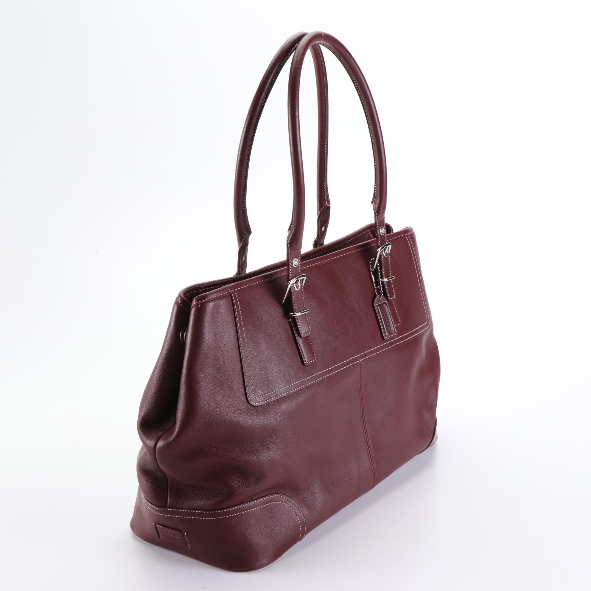 Coach Hampton 5131 and Soho F13732 Leather Totes