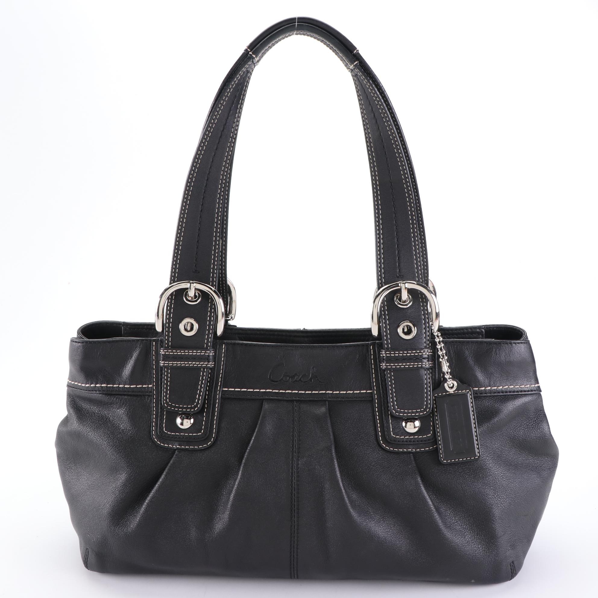 Coach Hampton 5131 and Soho F13732 Leather Totes