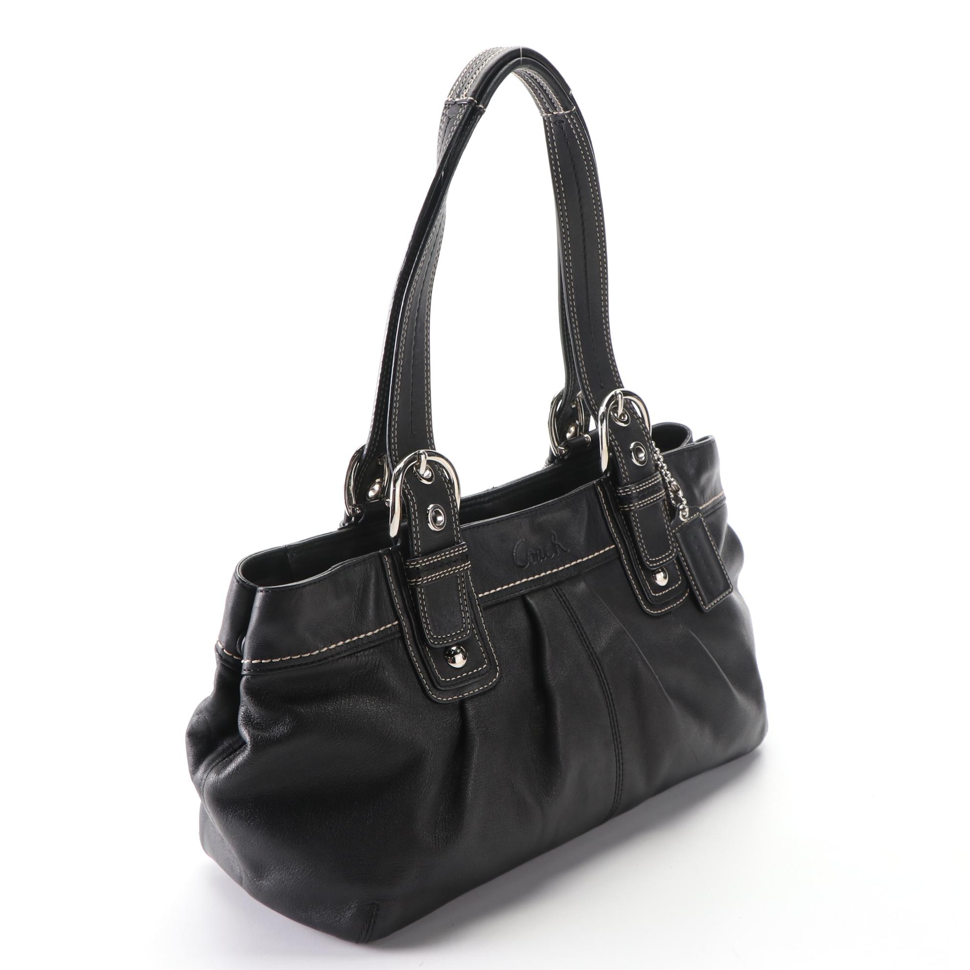 Coach Hampton 5131 and Soho F13732 Leather Totes