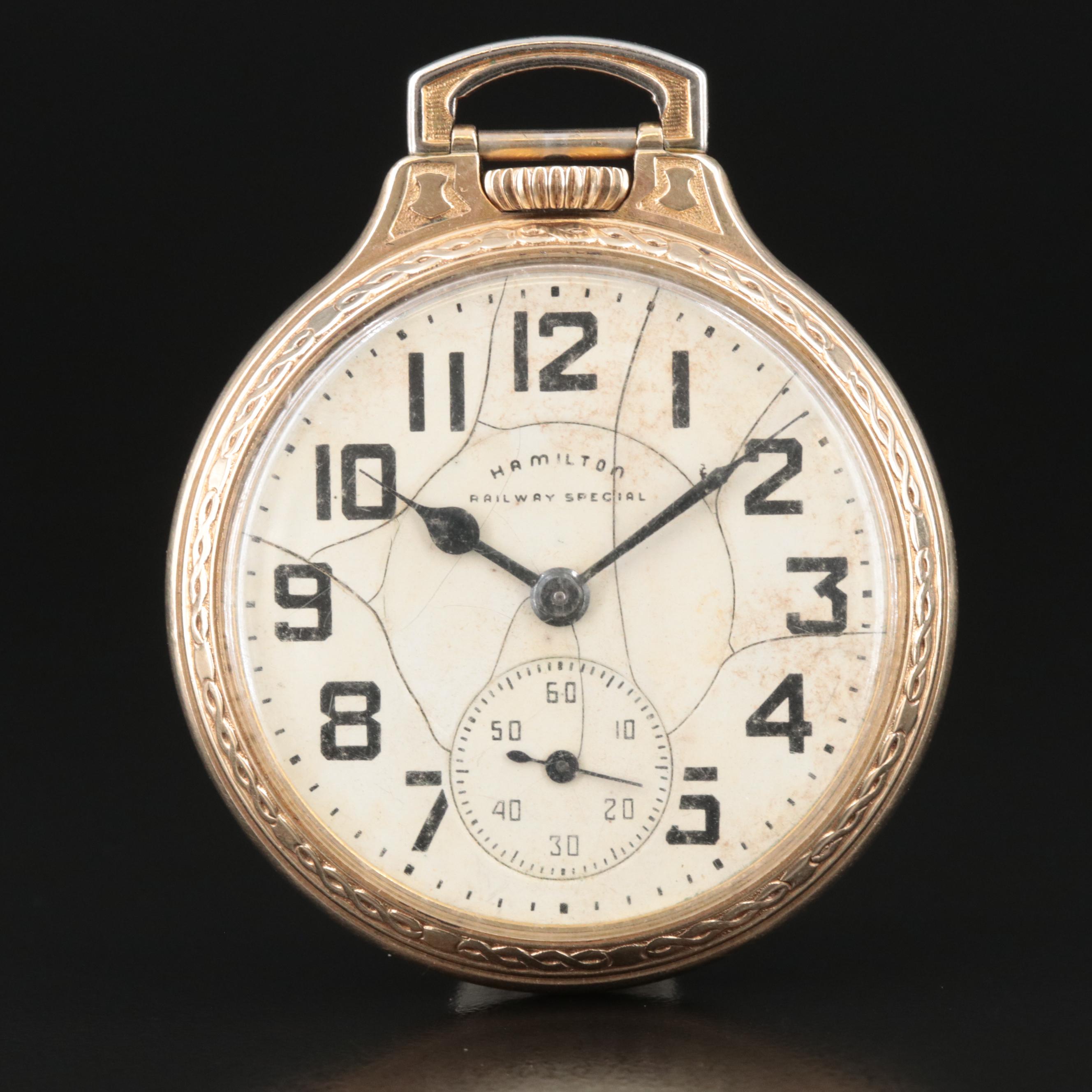 Hamilton Railway Special Cal. 992B Pocket Watch