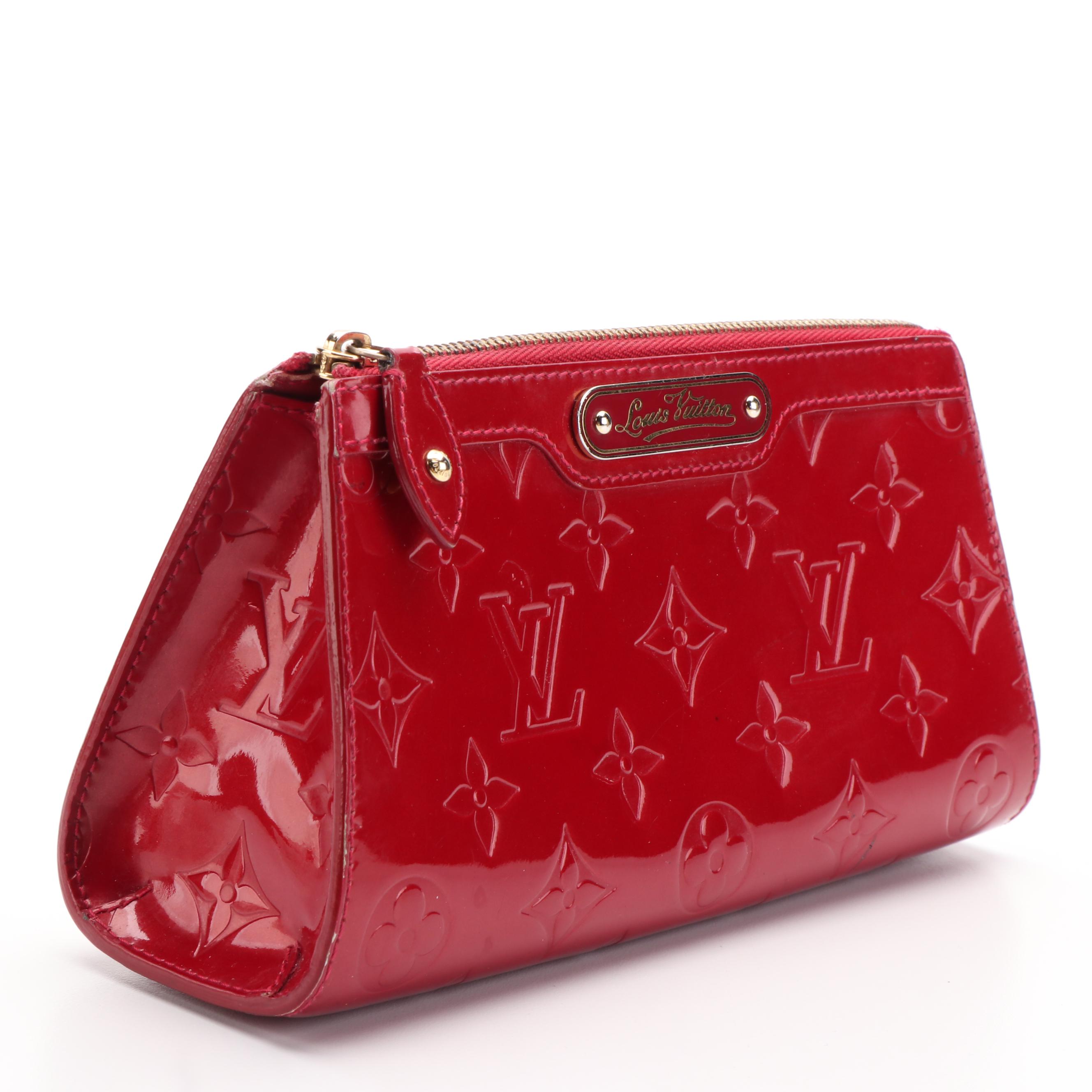Louis Vuitton Monogram Vernis Trousse Cosmetic Pouch