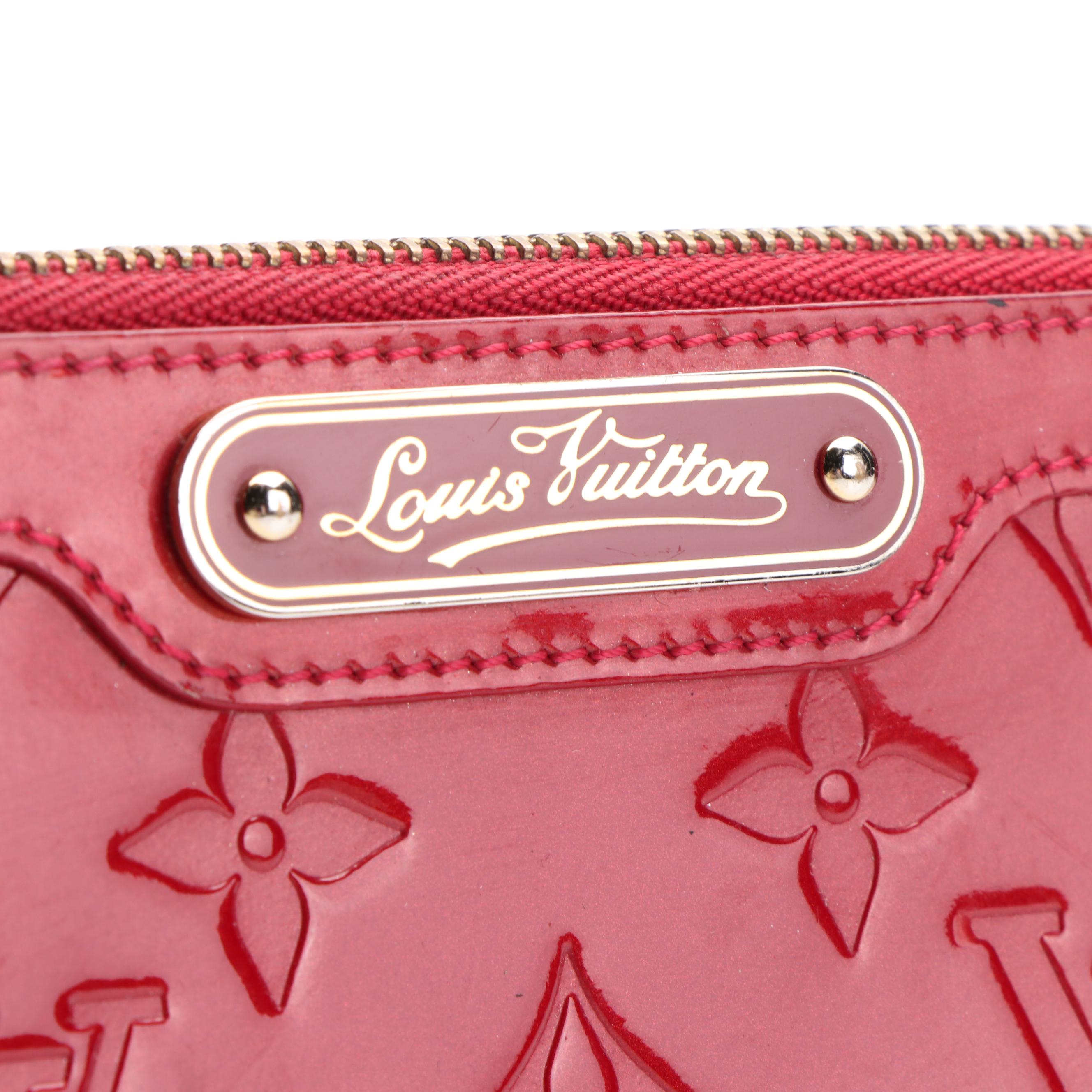 Louis Vuitton Monogram Vernis Trousse Cosmetic Pouch