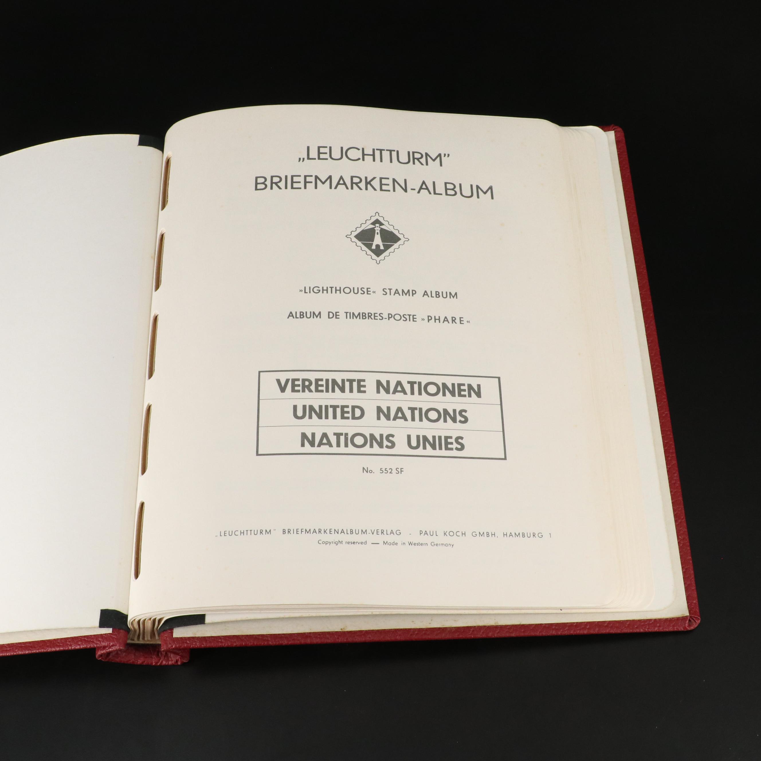 Album of Mint United Nations Postage Stamps, 1951-1967