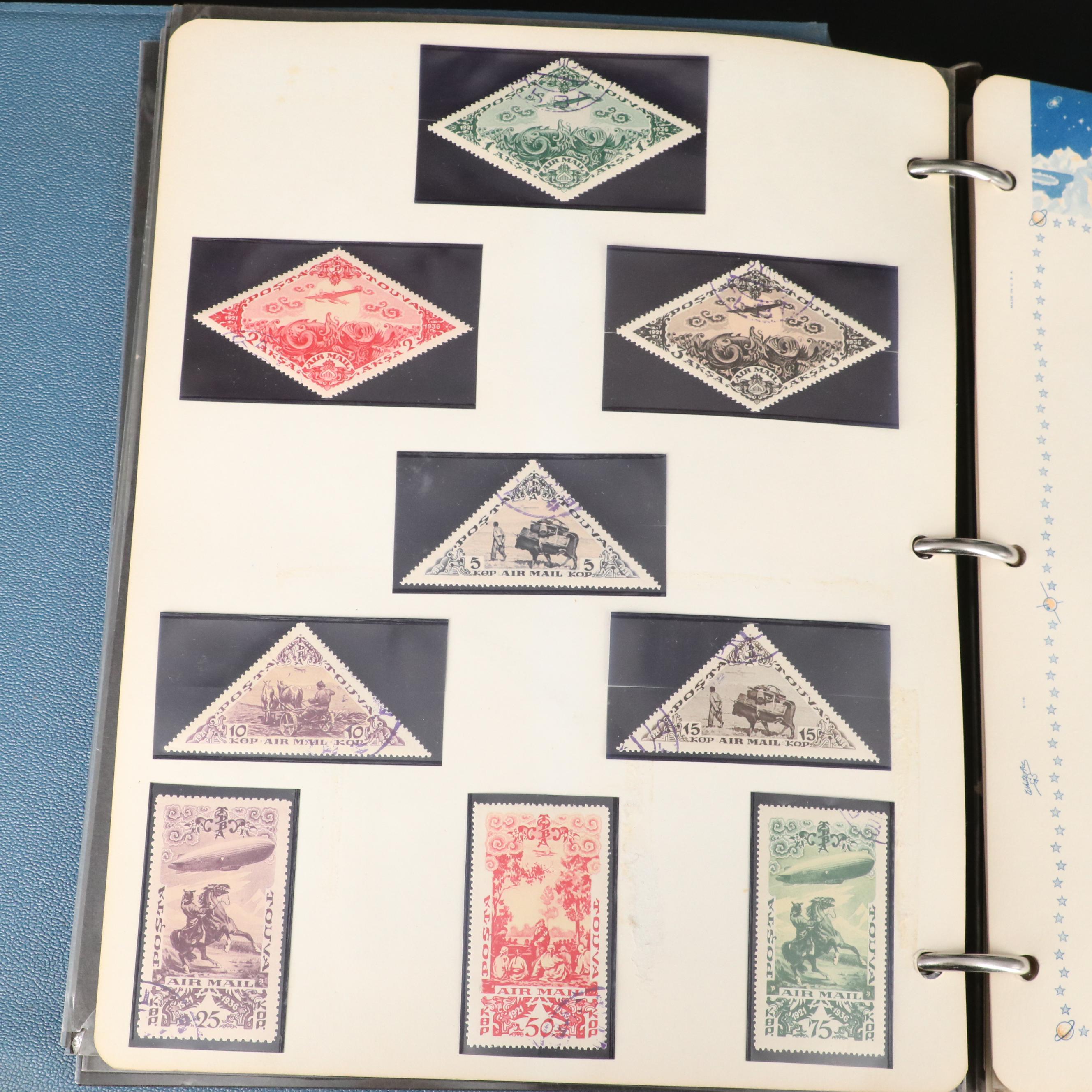 Album of Space Exploration Related Postage Stamps and Covers