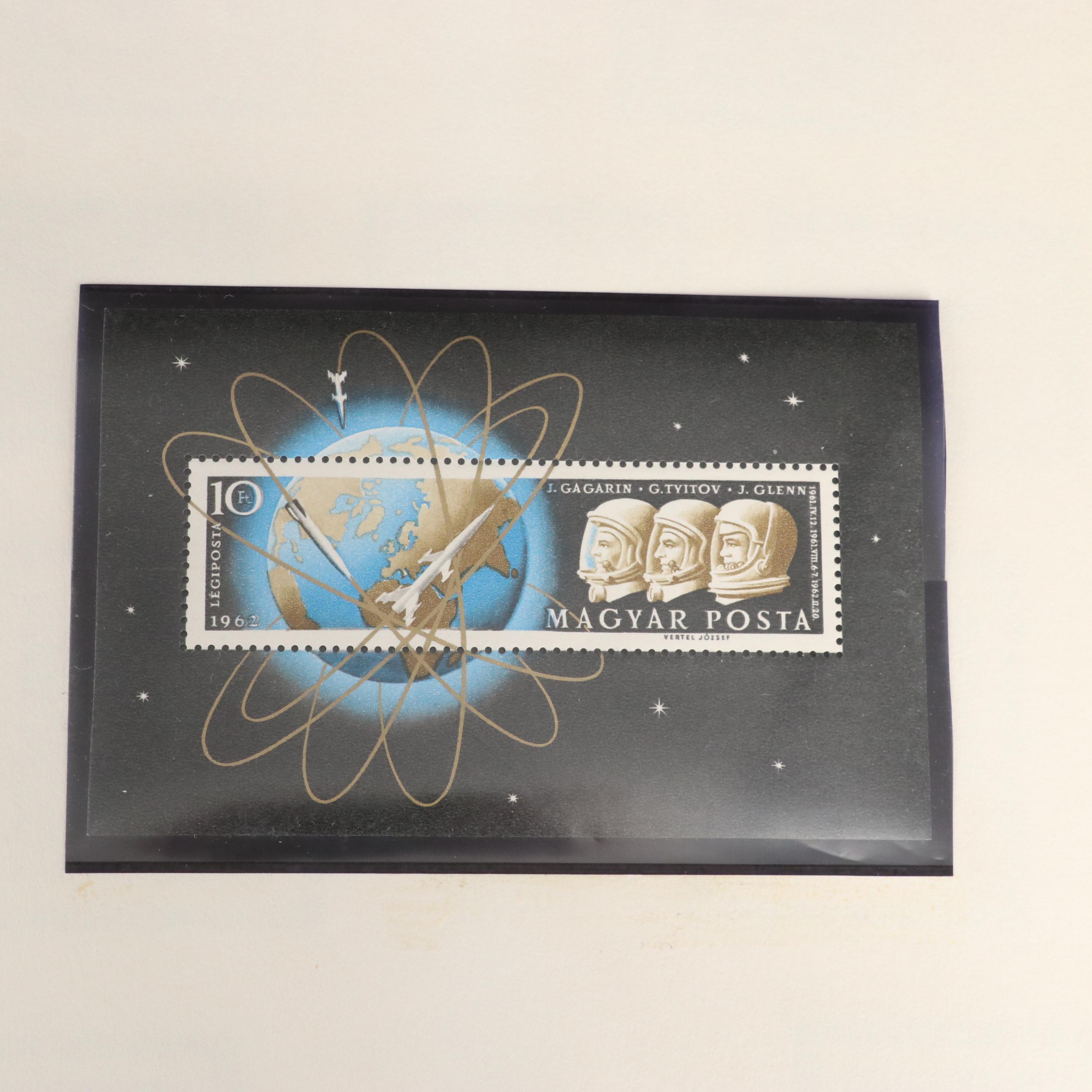 Album of Space Exploration Related Postage Stamps and Covers