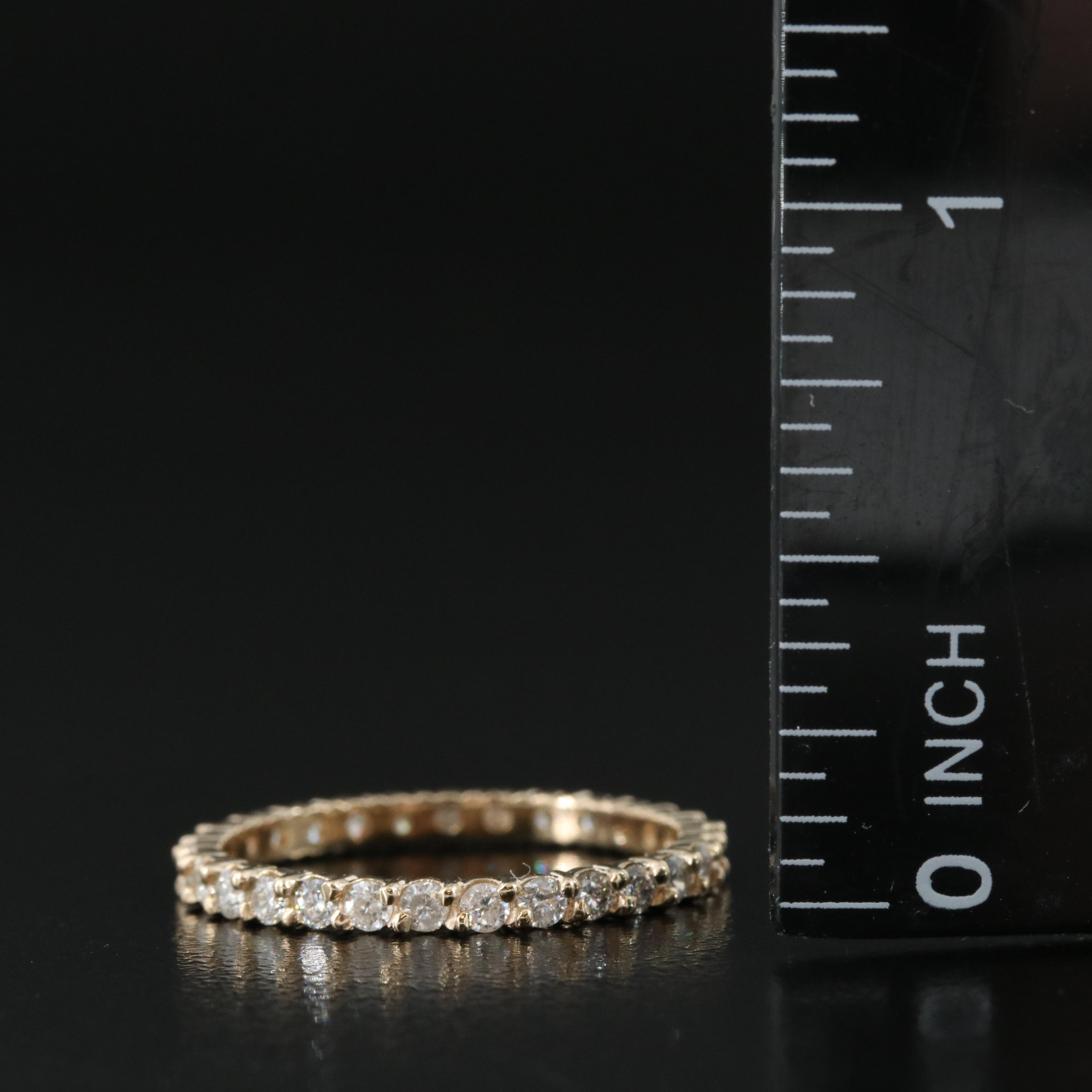 14K 1.80 CTW Diamond Stacking Eternity Band Set