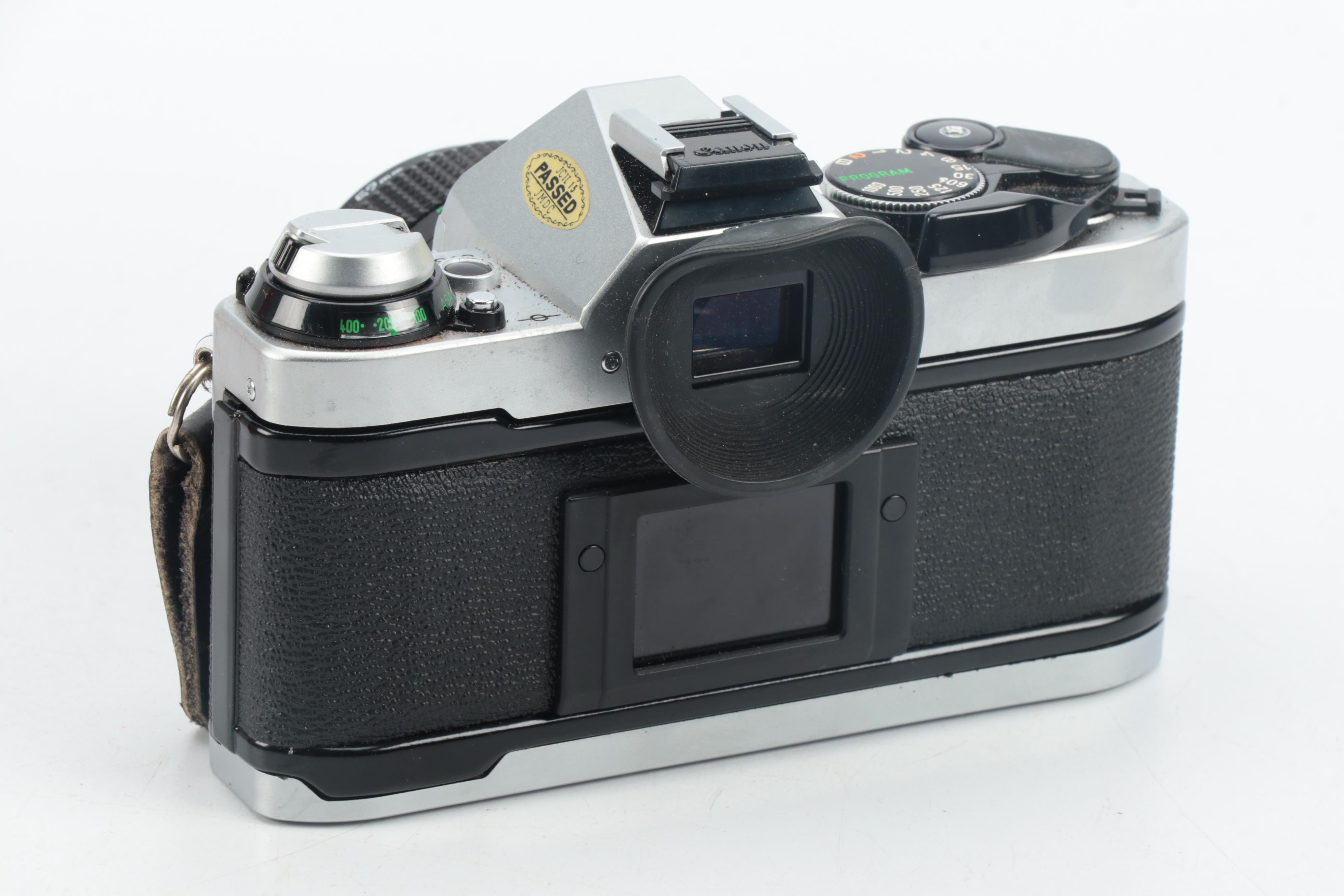 Canon AE-1 35mm Camera With Accessories