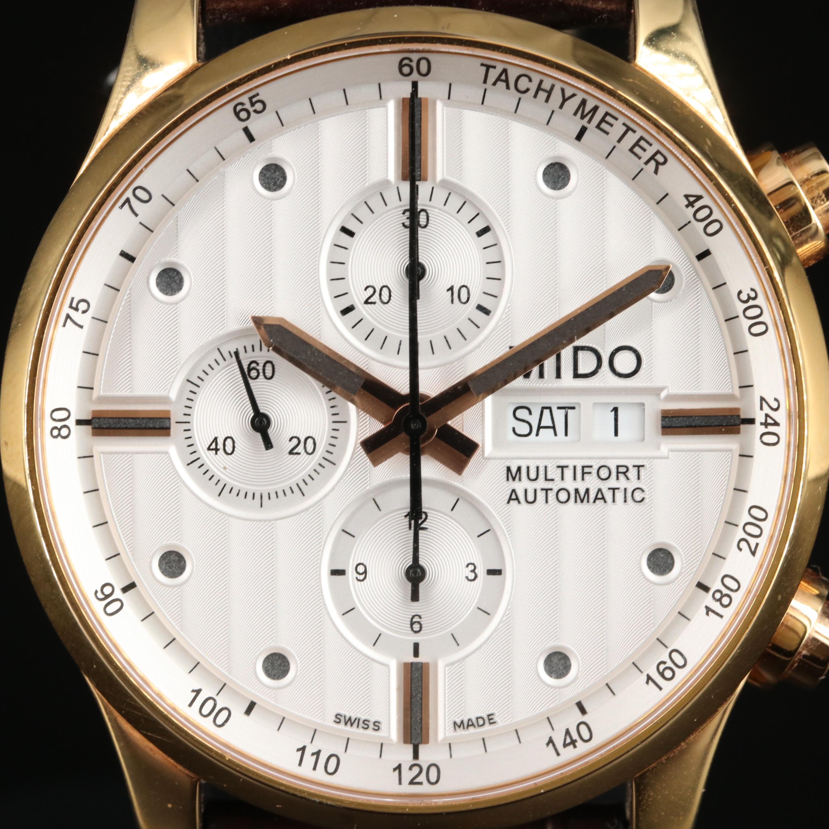 Mido Multifort Automatic Chronograph Watch