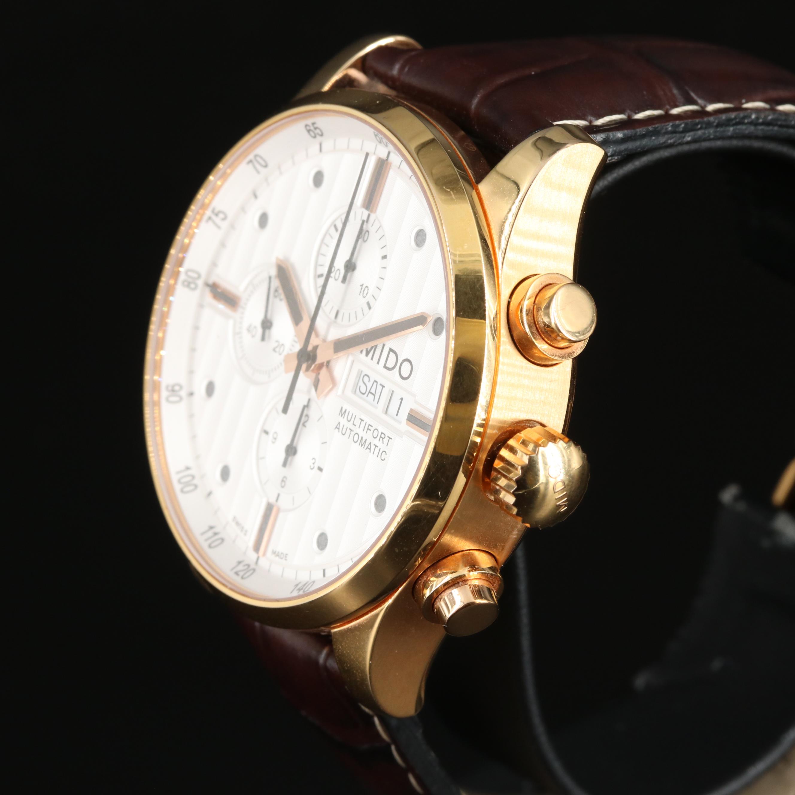 Mido Multifort Automatic Chronograph Watch