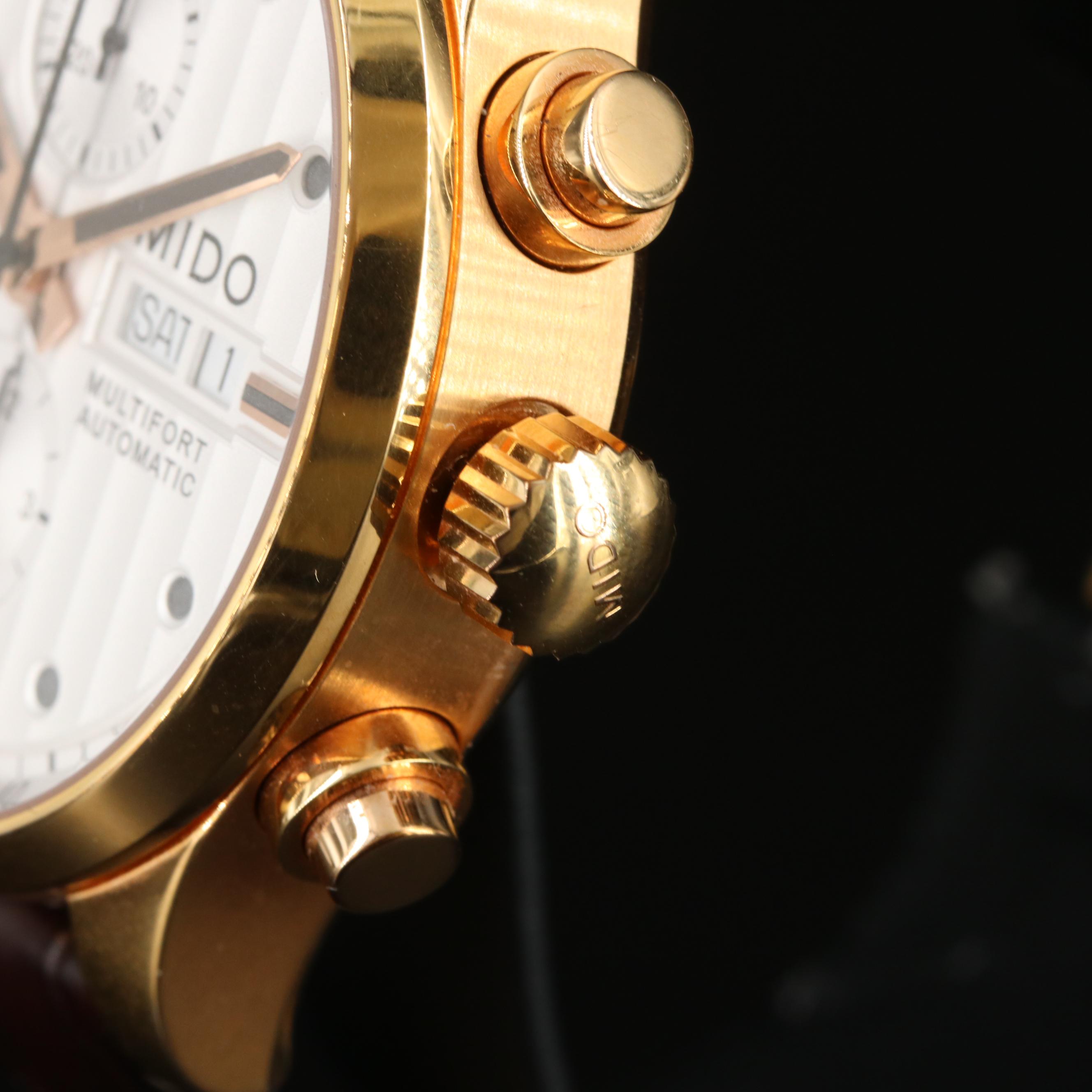 Mido Multifort Automatic Chronograph Watch