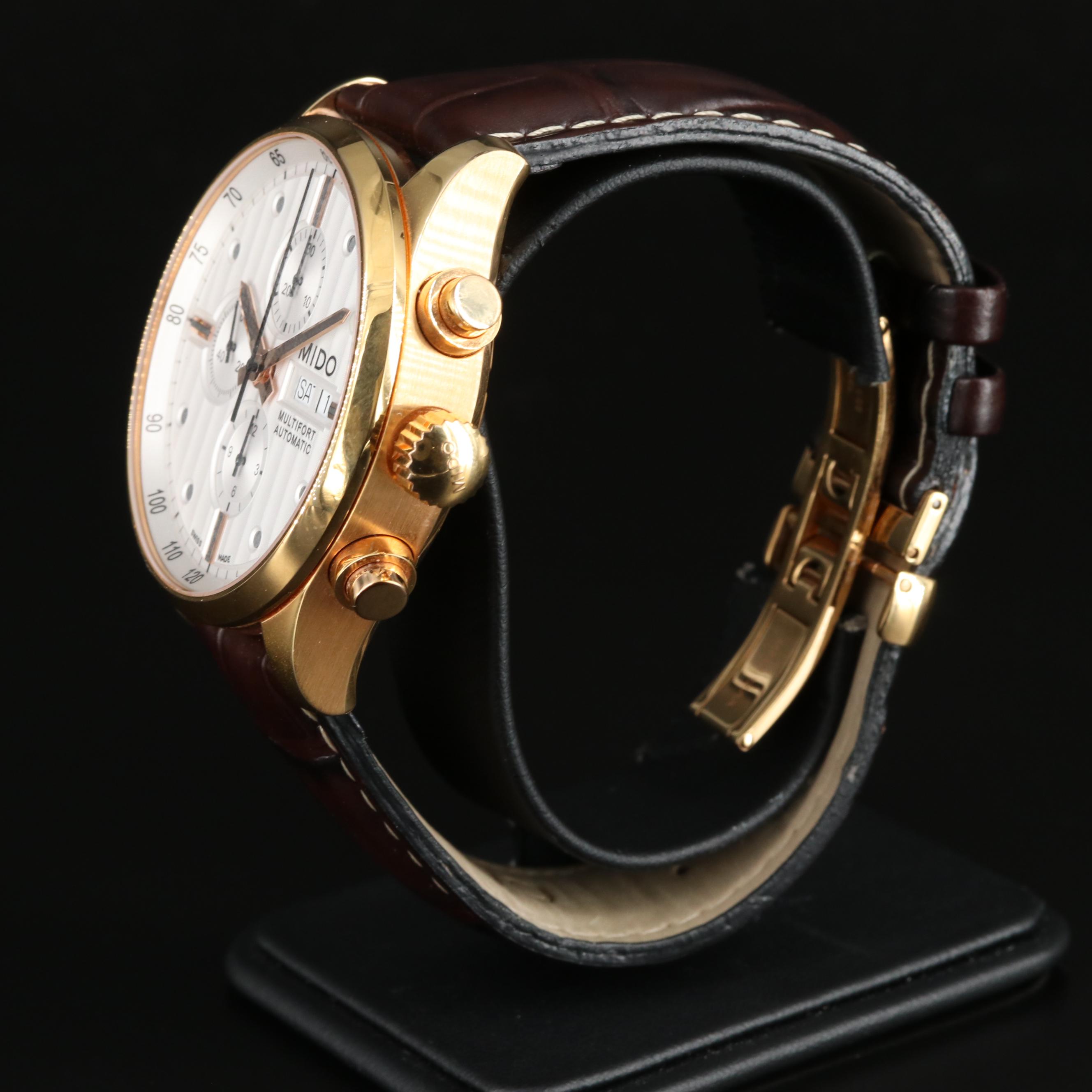 Mido Multifort Automatic Chronograph Watch