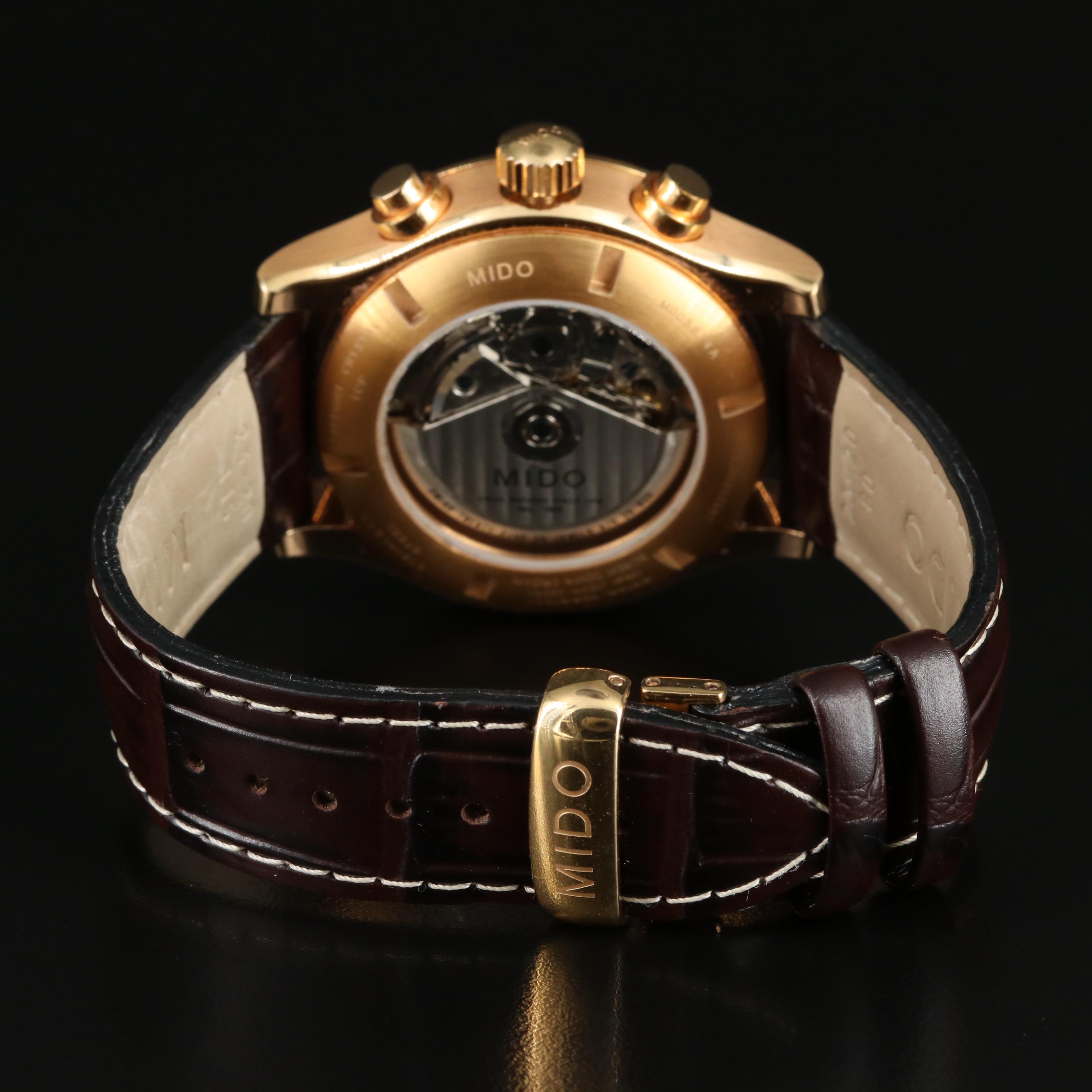 Mido Multifort Automatic Chronograph Watch