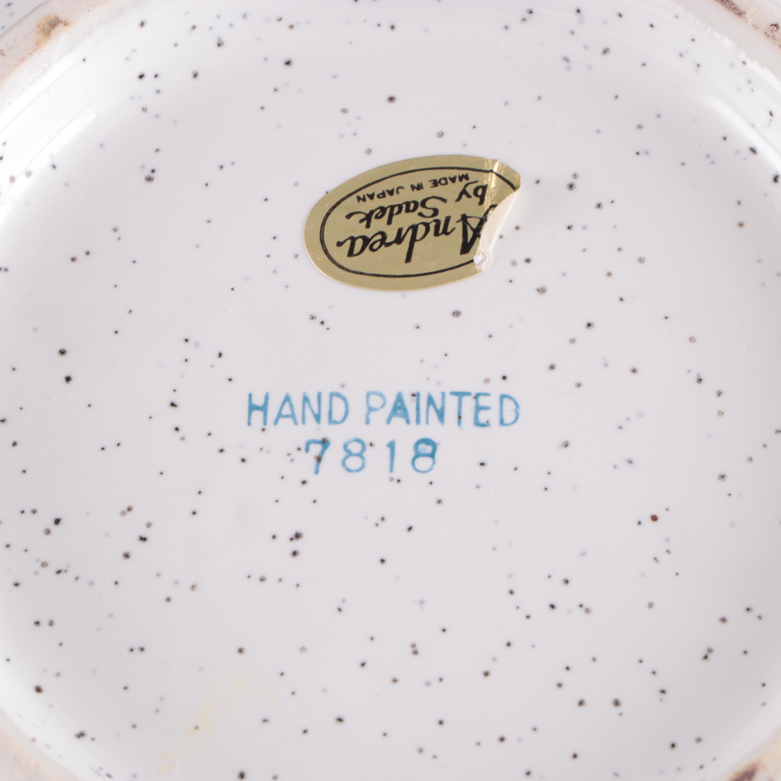 Spode "Queen's Bird" Cachepot and Other Ceramic Bowl