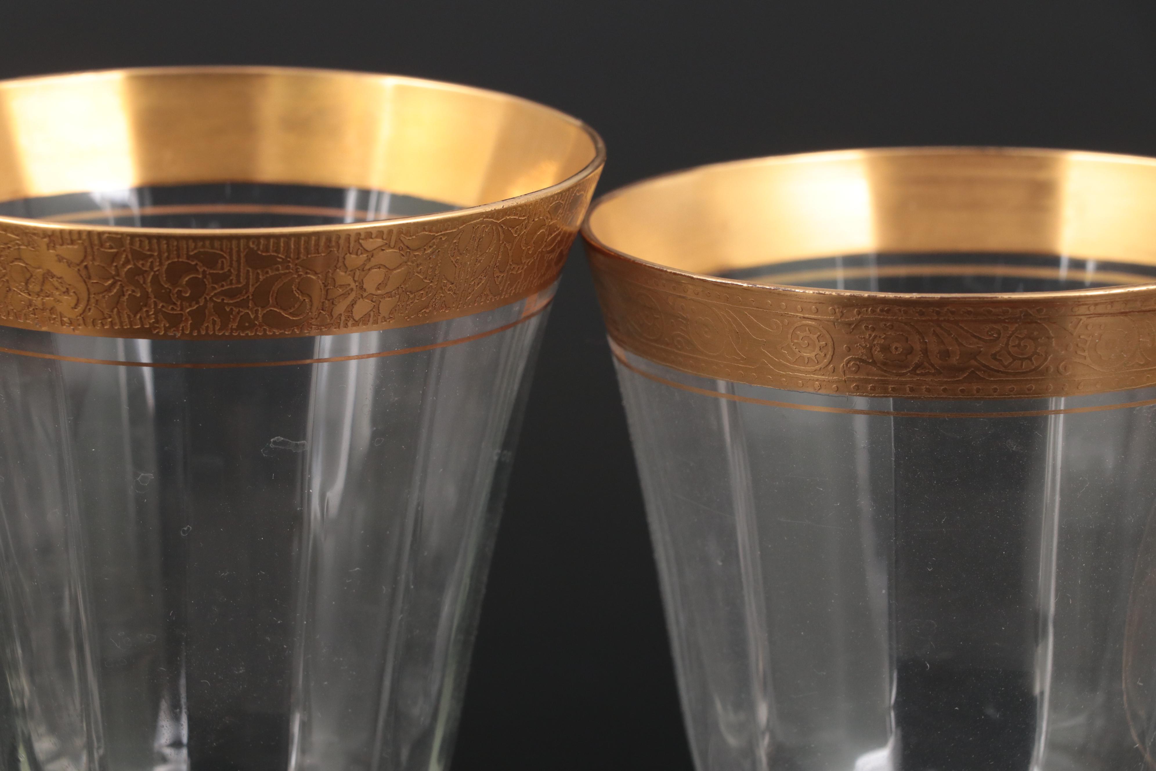 Tiffin-Franciscan "Rambler Rose" Stemware, 1930-1967