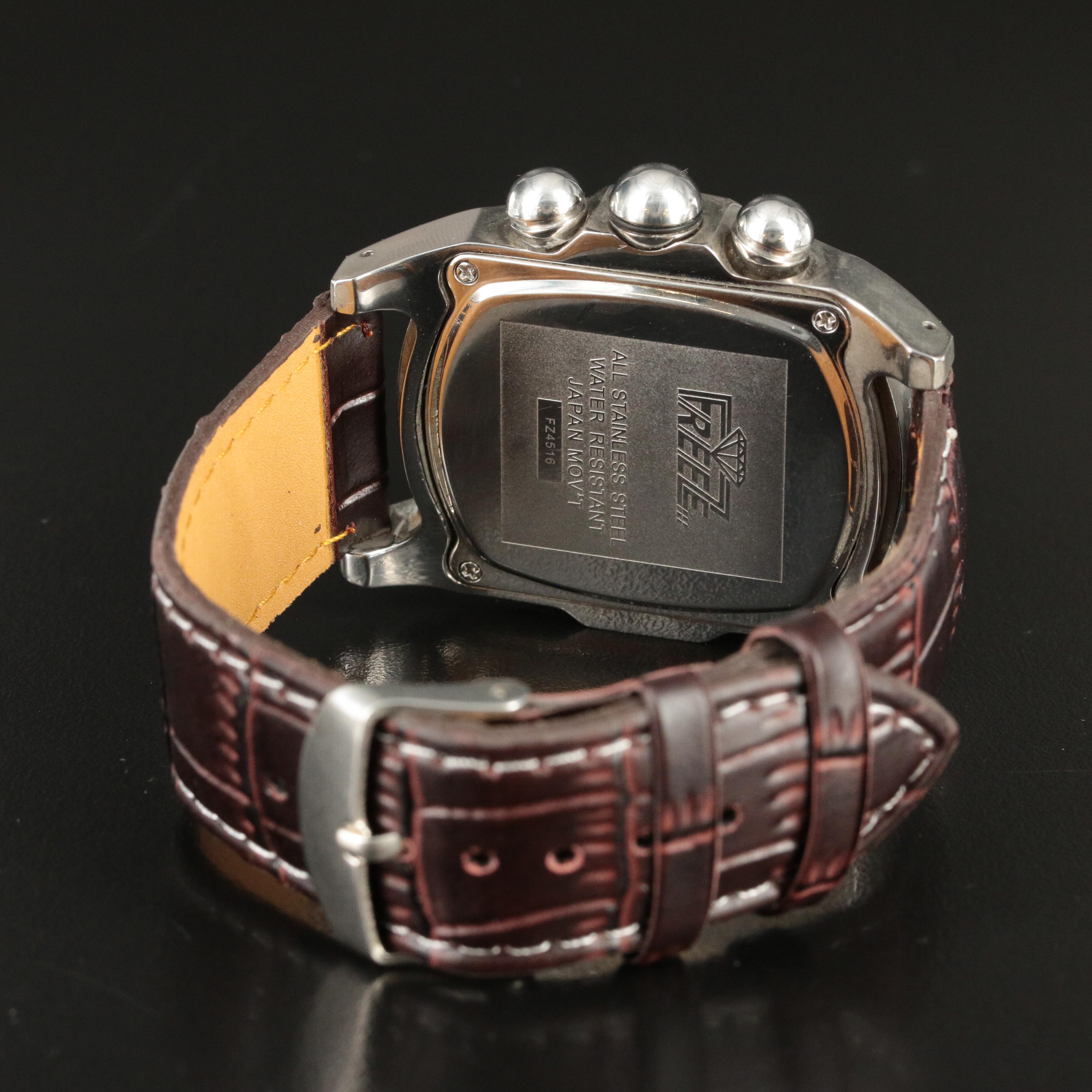 Freez Crystal Dial and Case Quartz Watch