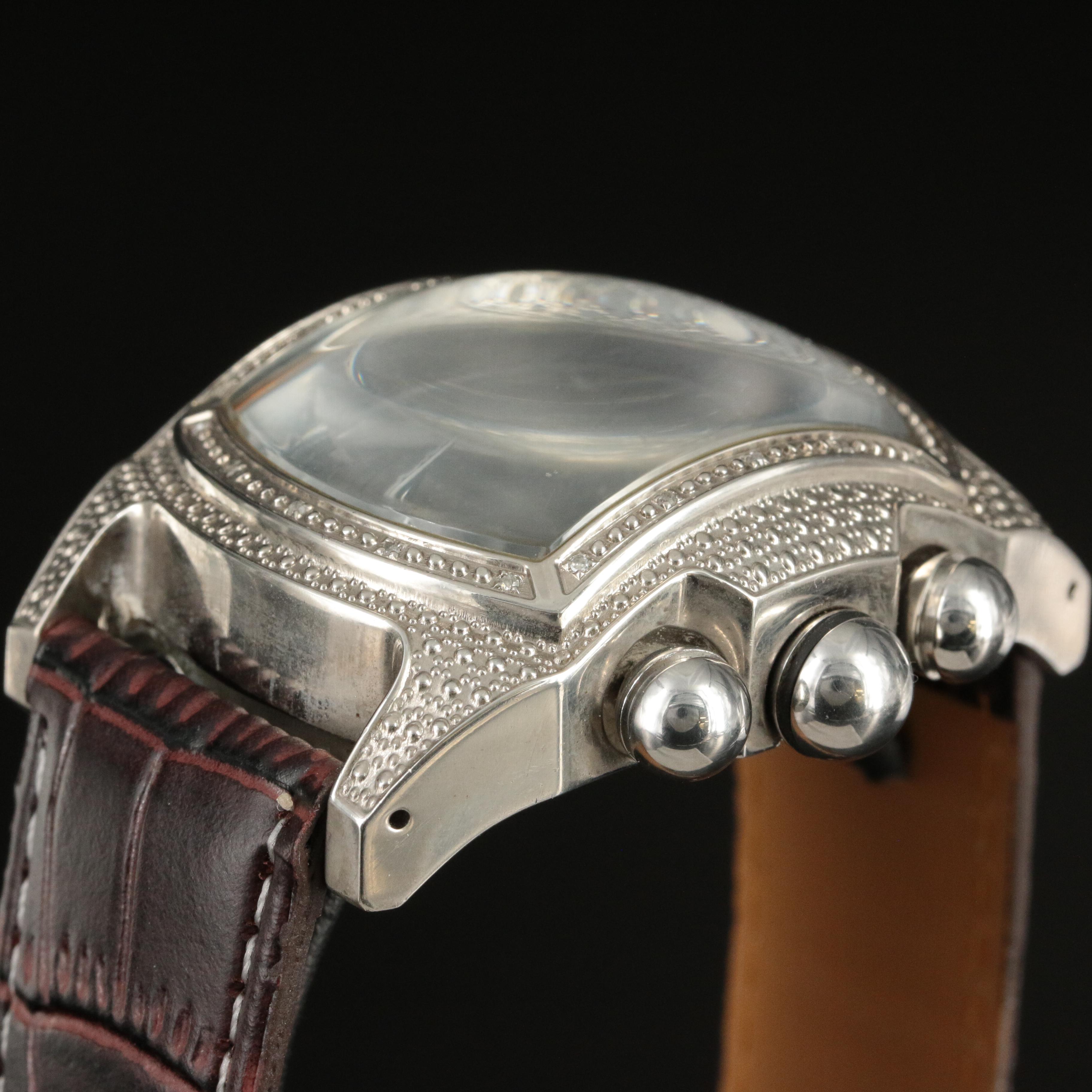 Freez Crystal Dial and Case Quartz Watch