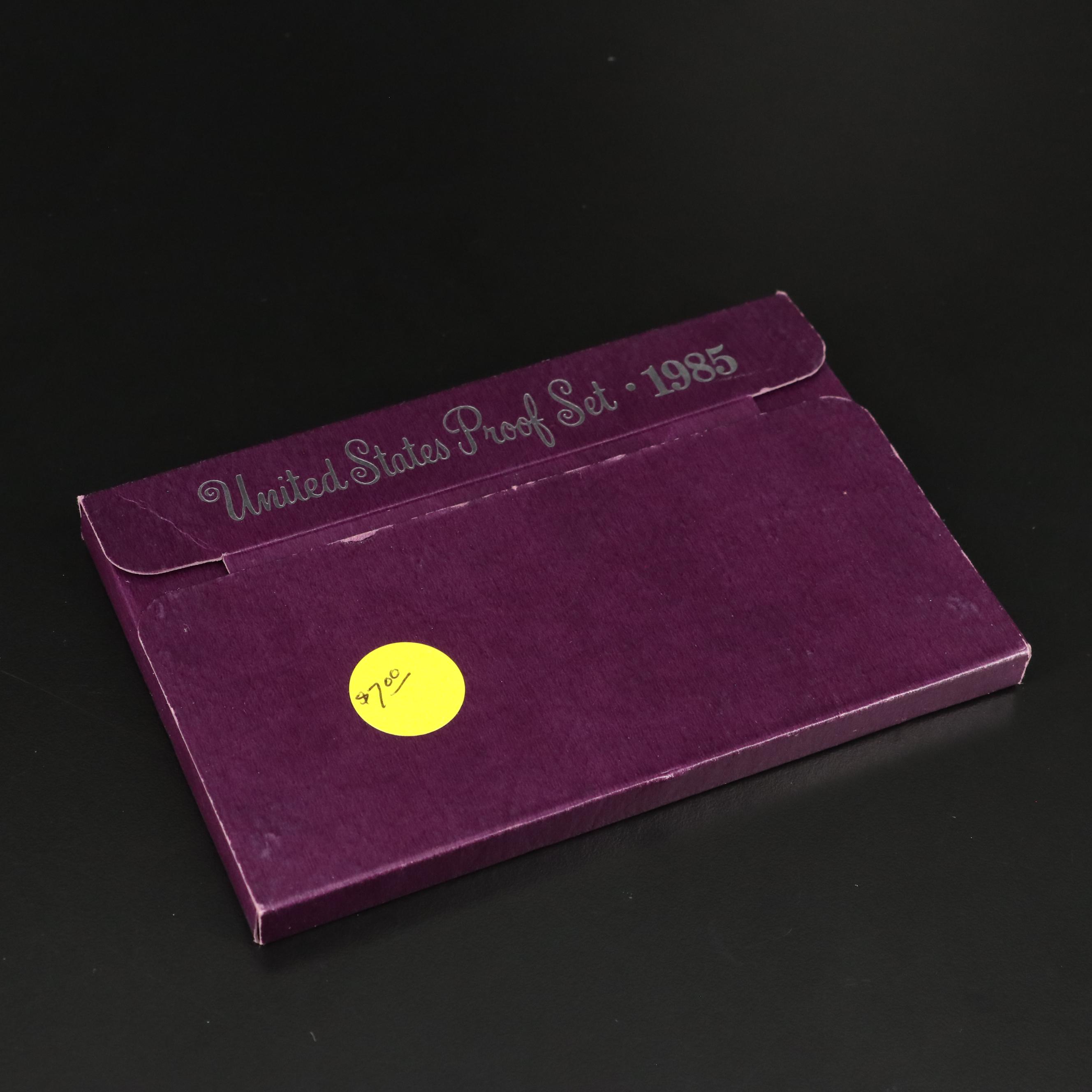 Collection of Eighteen Different United States Proof Sets 1968-1985 Complete