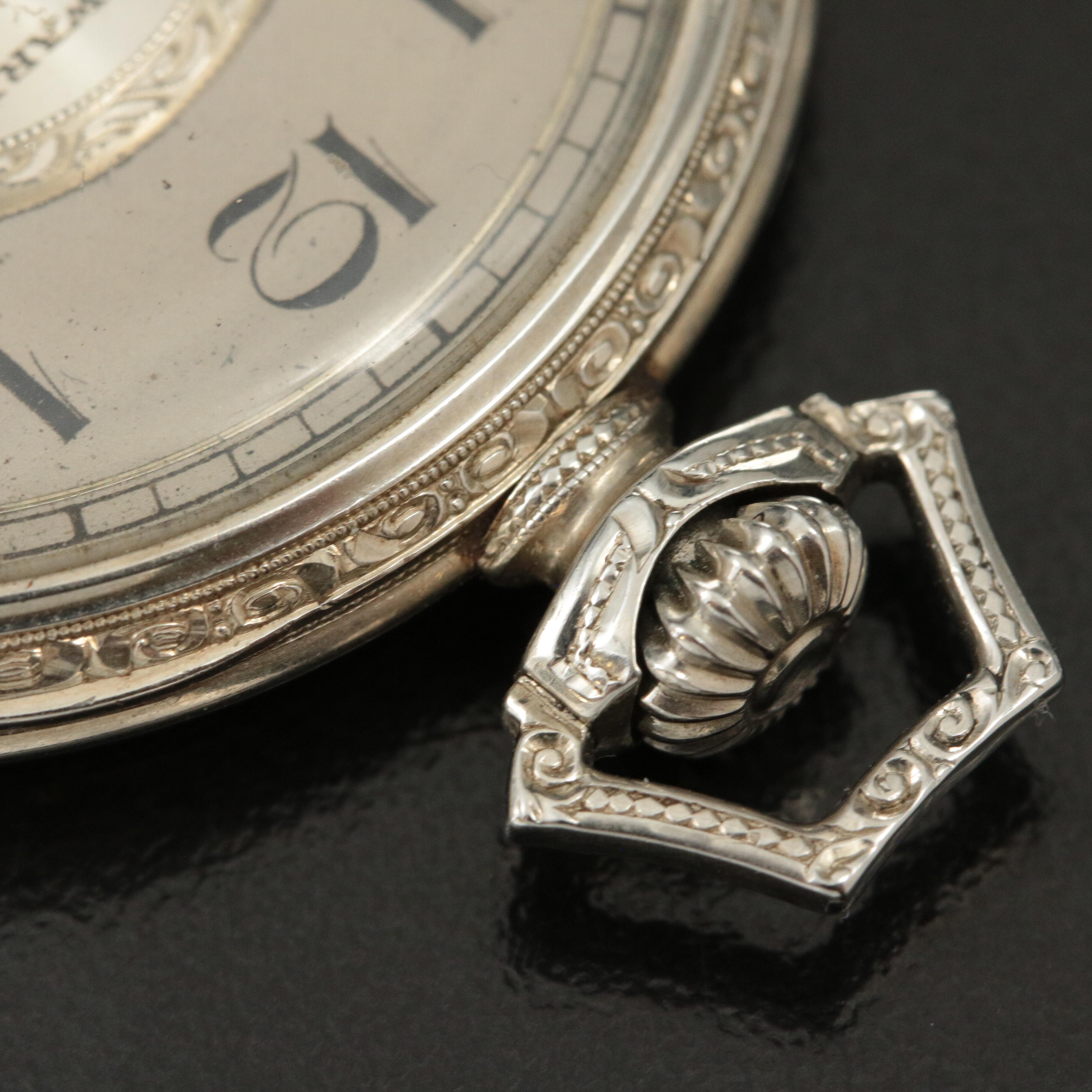 14K 1921 E. Howard Open Face Pocket Watch