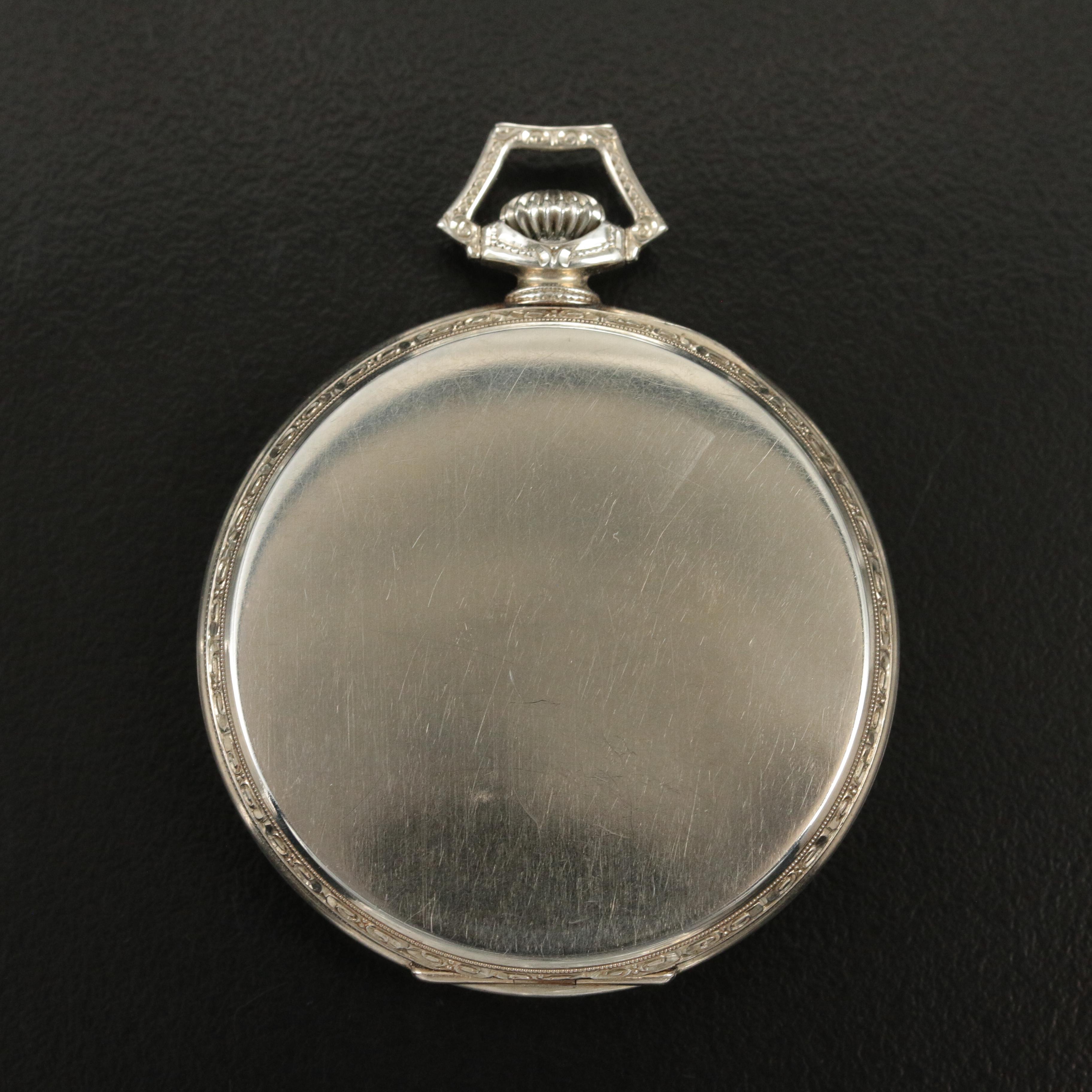 14K 1921 E. Howard Open Face Pocket Watch