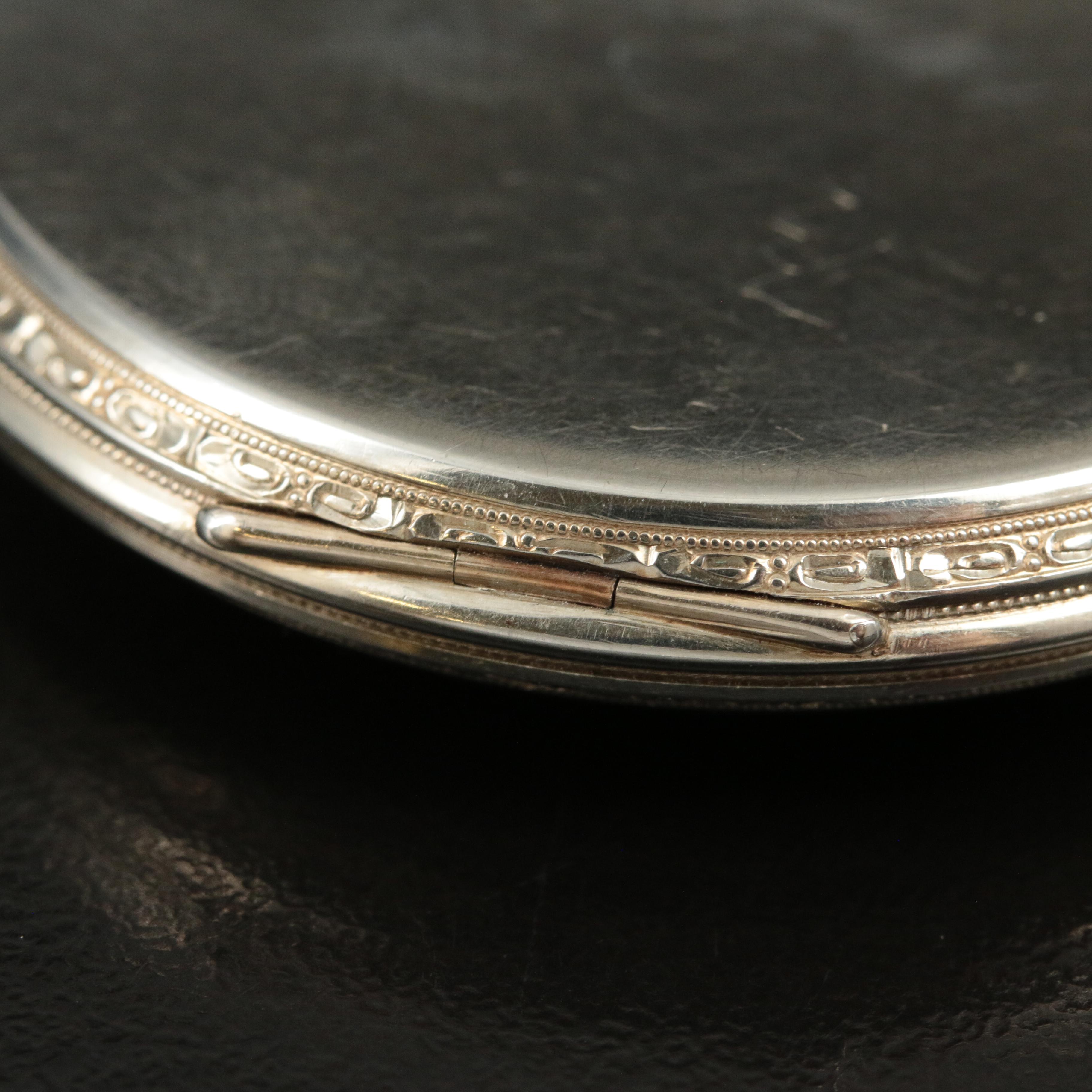 14K 1921 E. Howard Open Face Pocket Watch