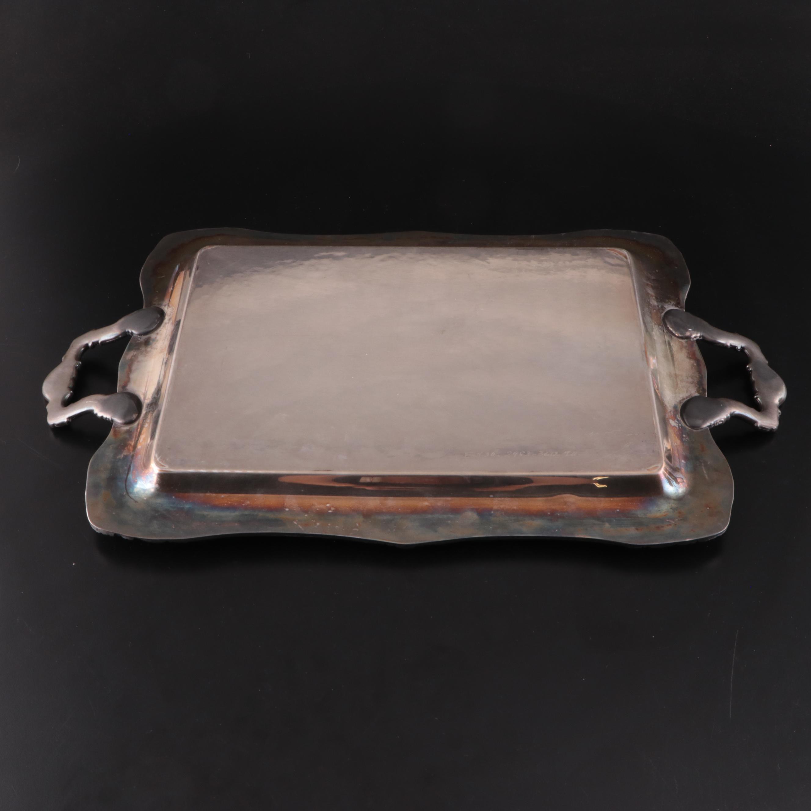 Wm Rogers Silver Plate Tea Set