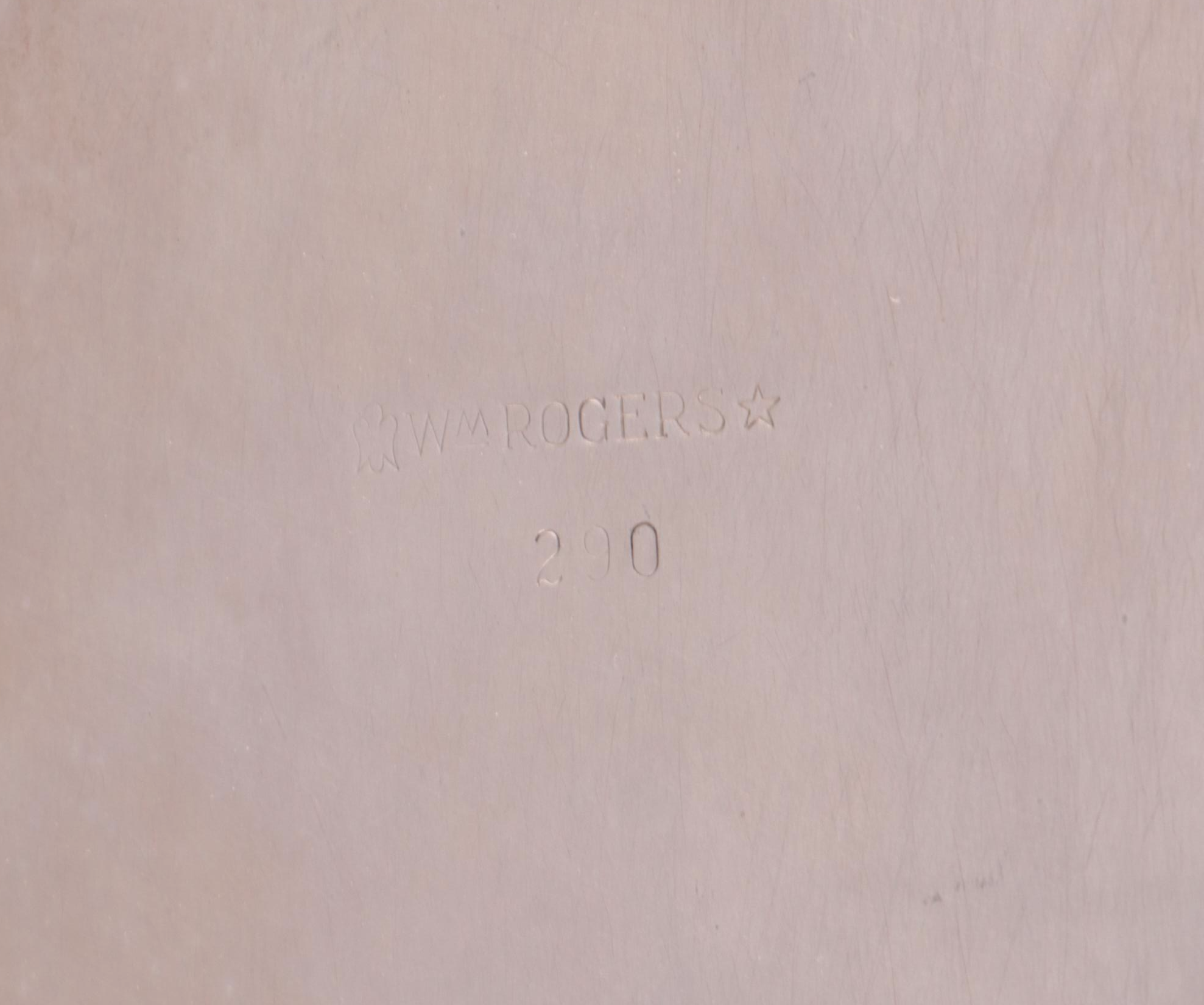 Wm Rogers Silver Plate Tea Set