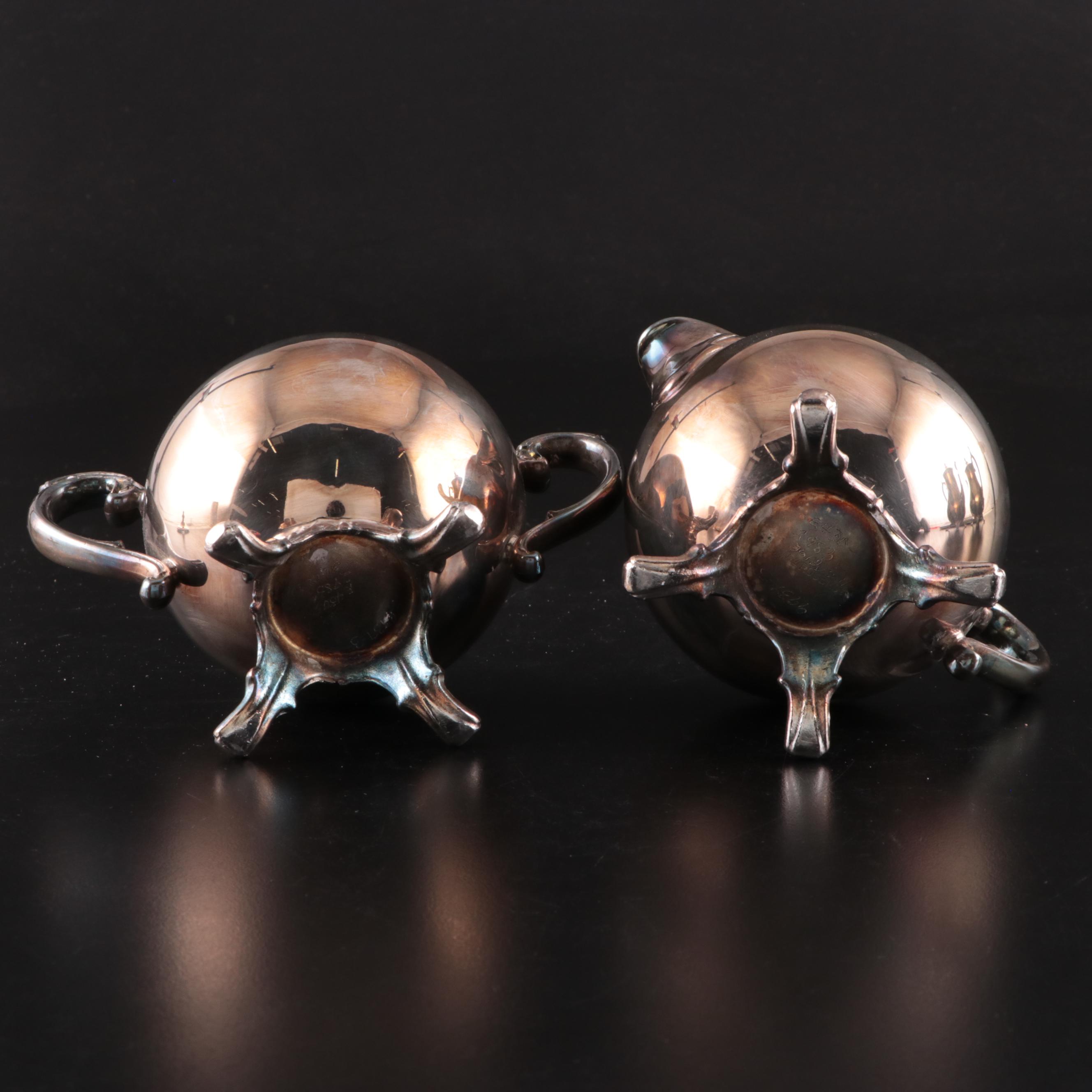 Wm Rogers Silver Plate Tea Set