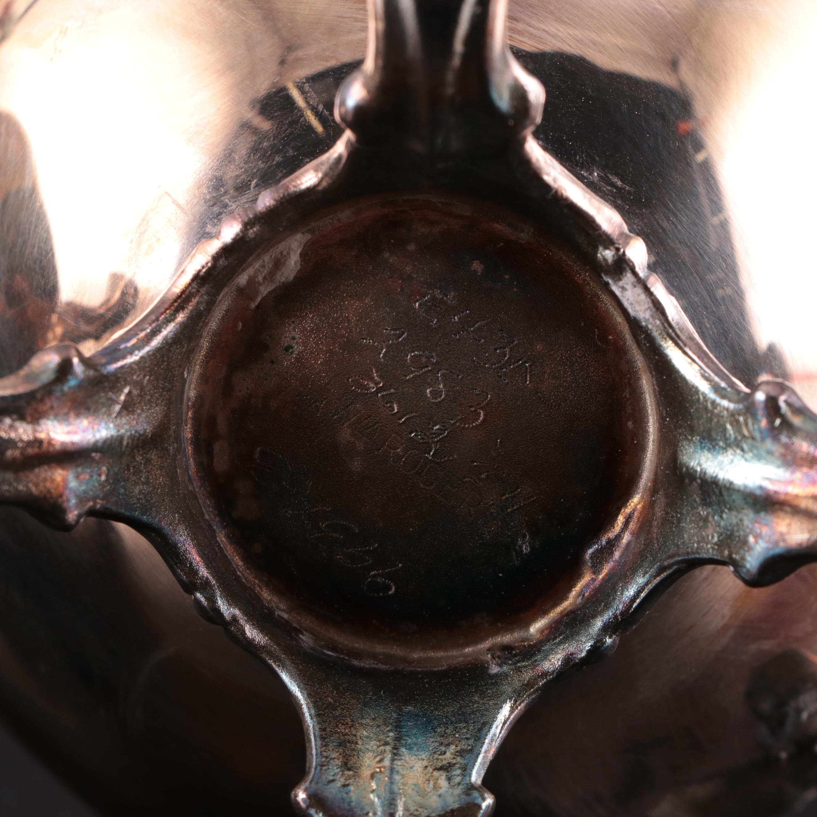 Wm Rogers Silver Plate Tea Set