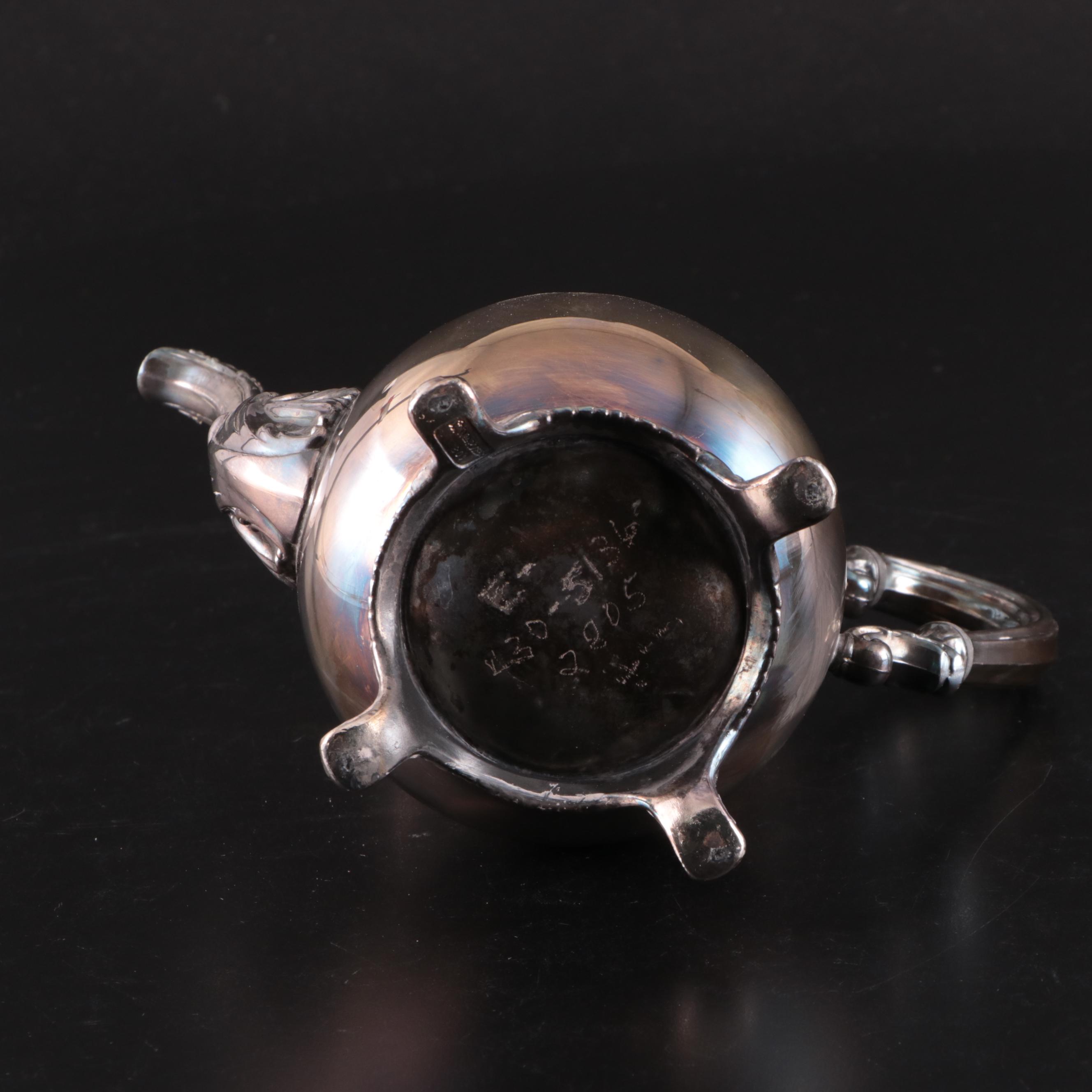 Wm Rogers Silver Plate Tea Set